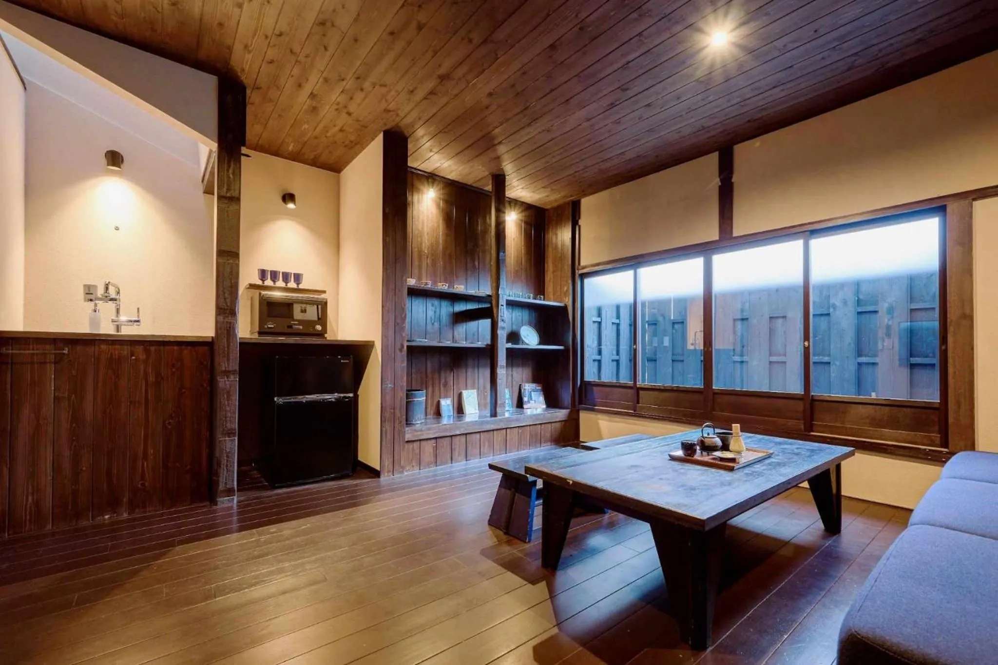 Living room in Kyoto Machiya Zeniyacho