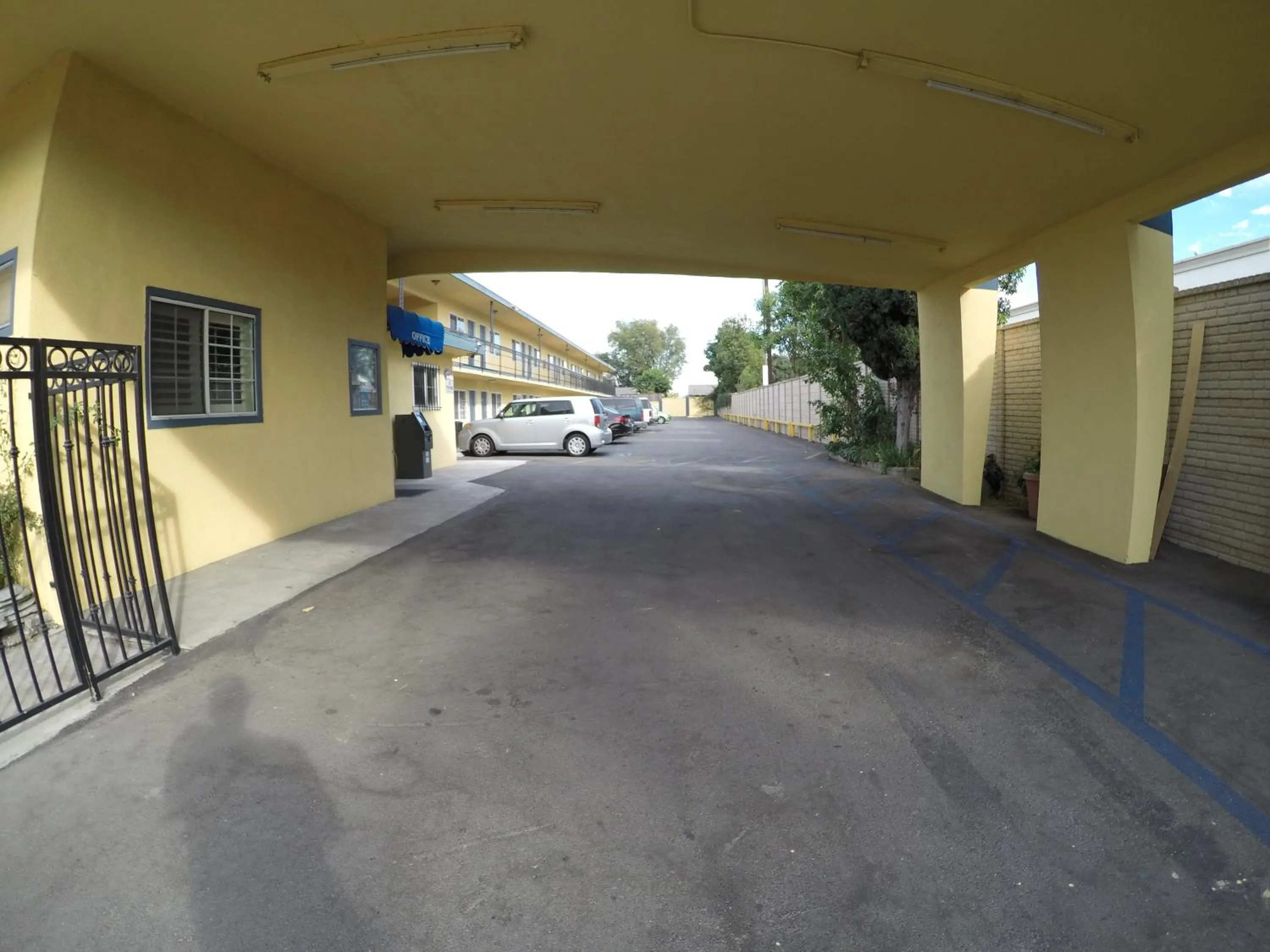 Property building in Calico Motel