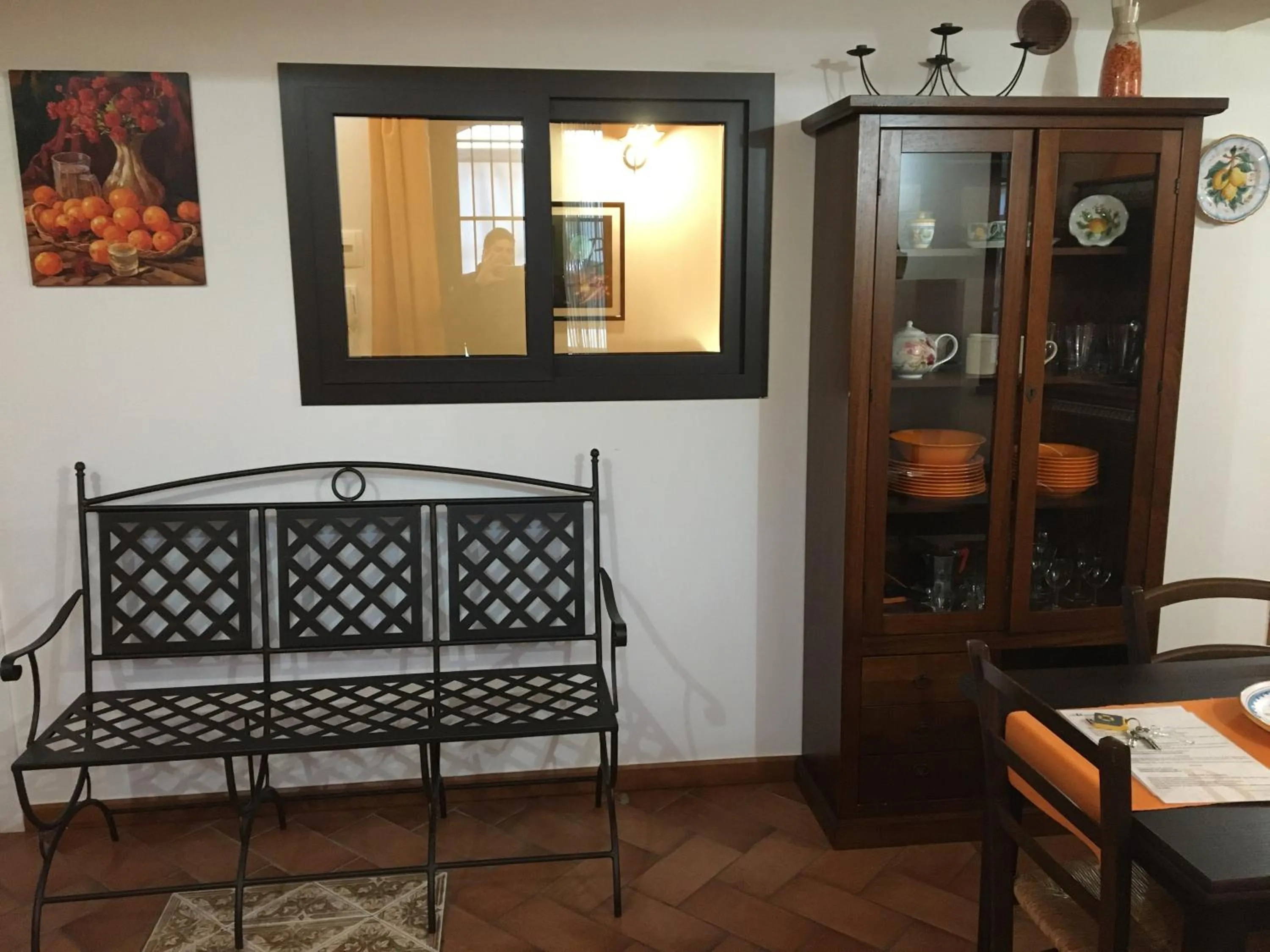 Living room in Borgo Barone