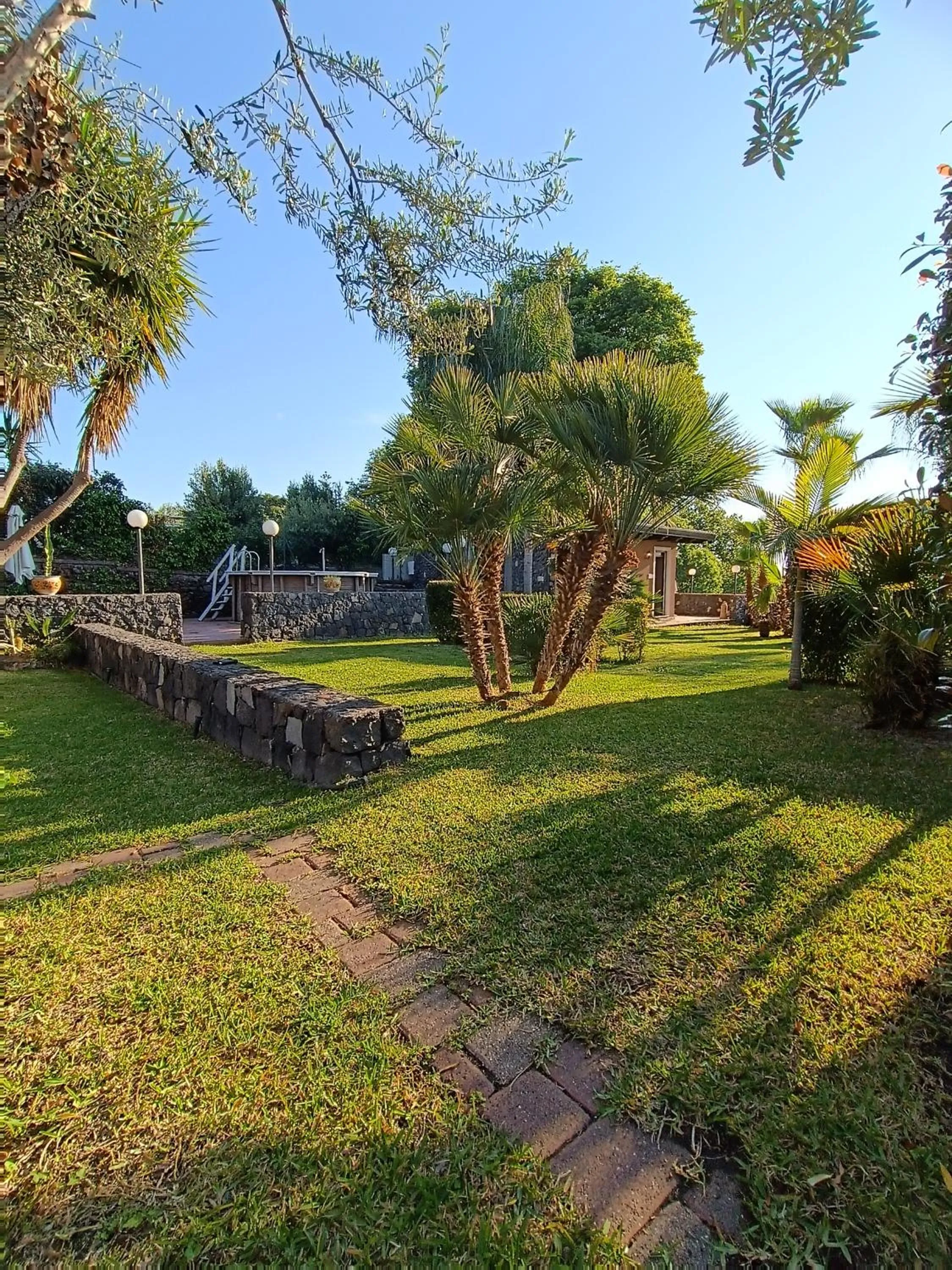 Garden view in Borgo Barone