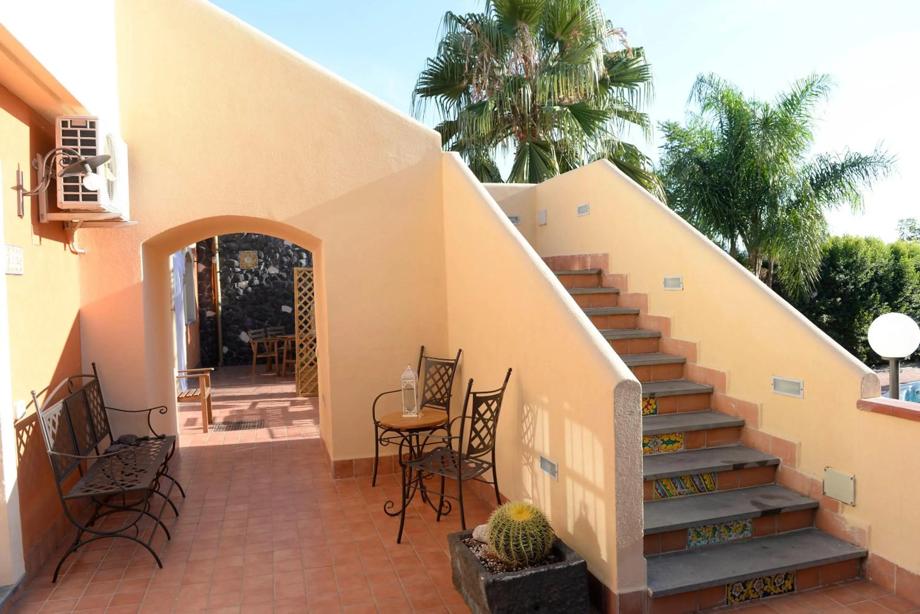 Garden view in Borgo Barone