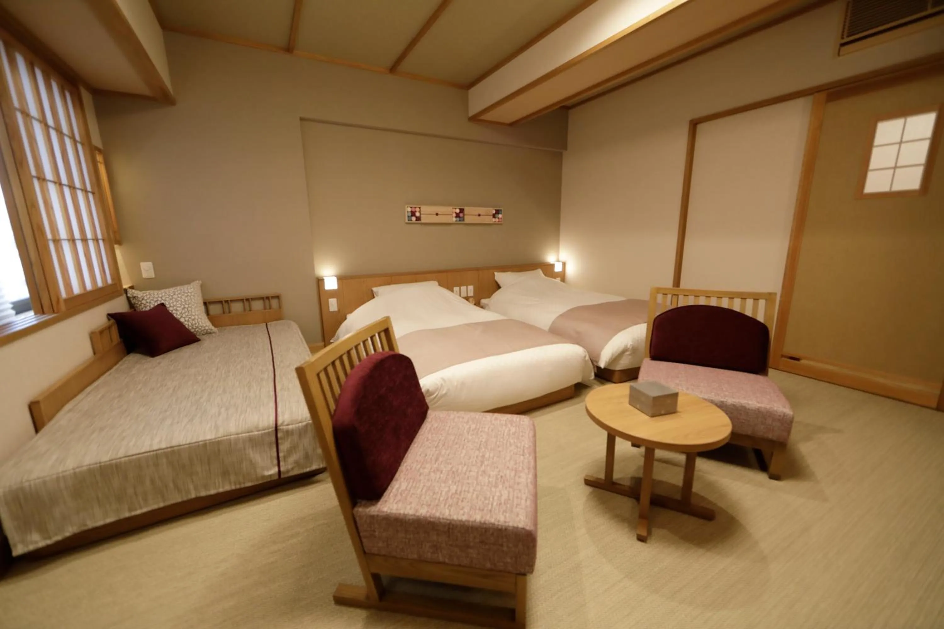Bed in Onyado Shikishima-kan