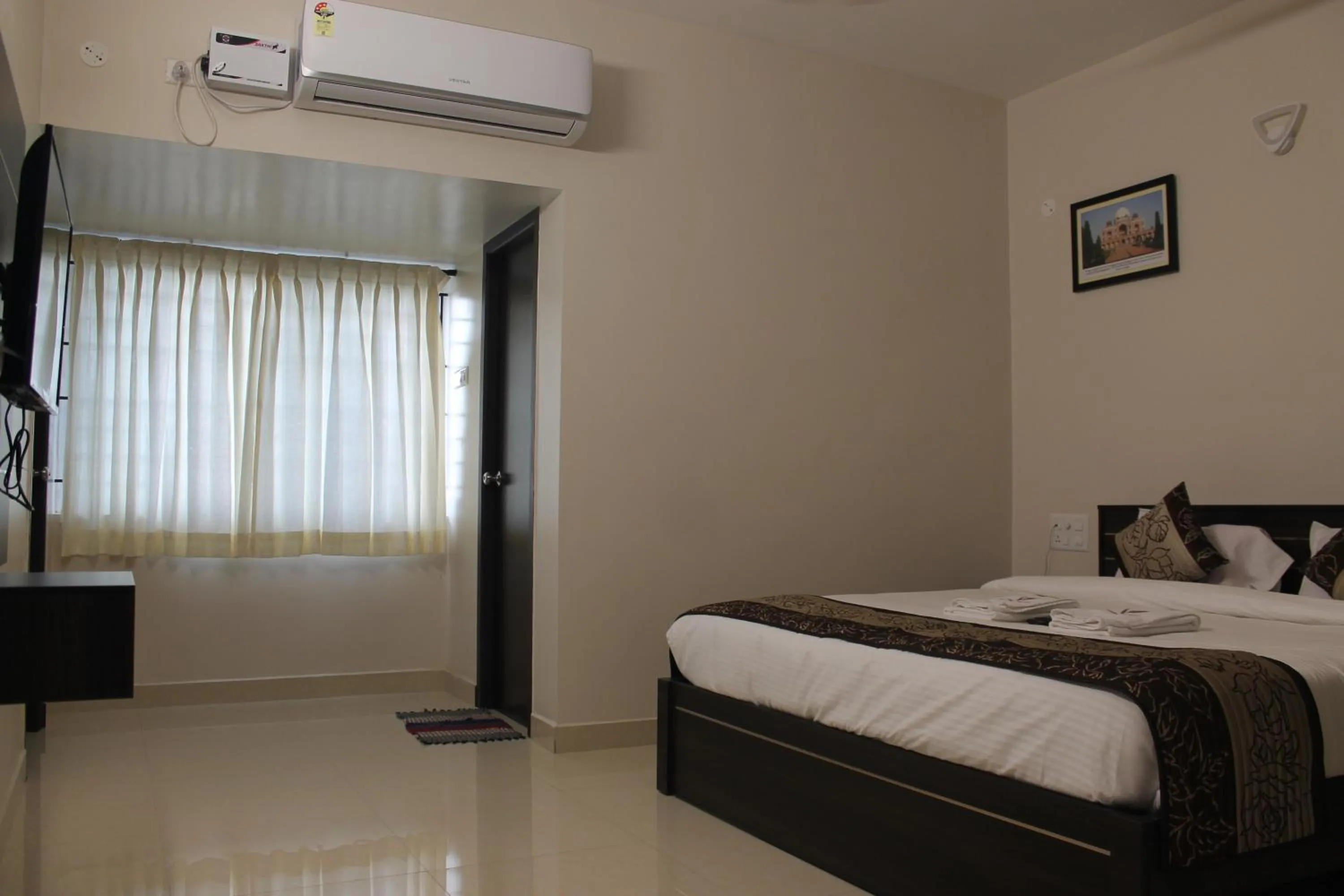 Bed in Viswa Residency by Azalea