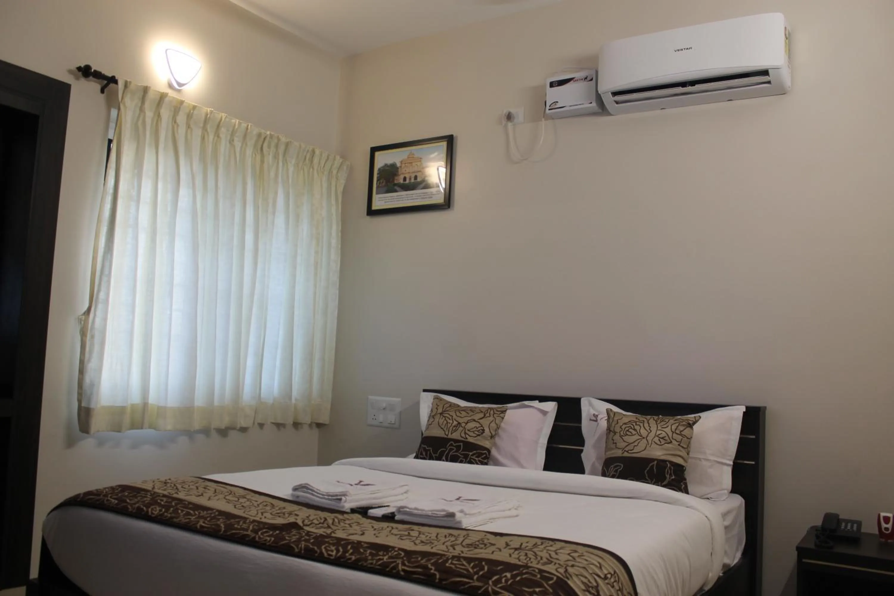 Bed in Viswa Residency by Azalea