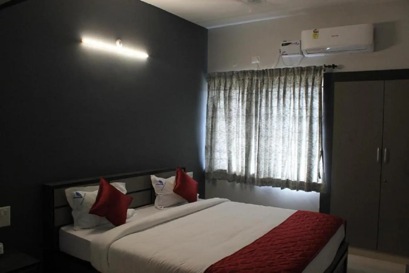 Bed in Viswa Residency by Azalea