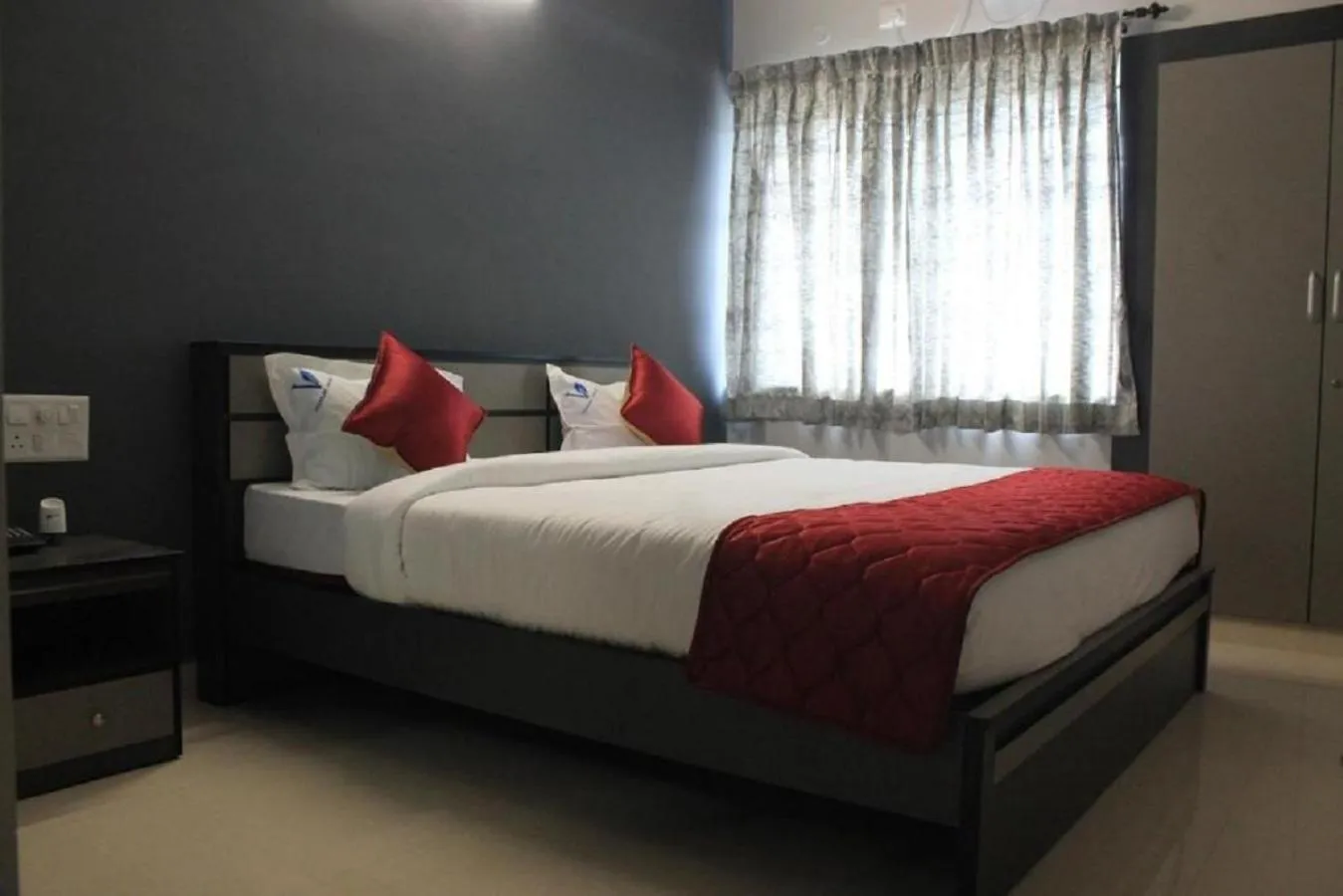 Bed in Viswa Residency by Azalea