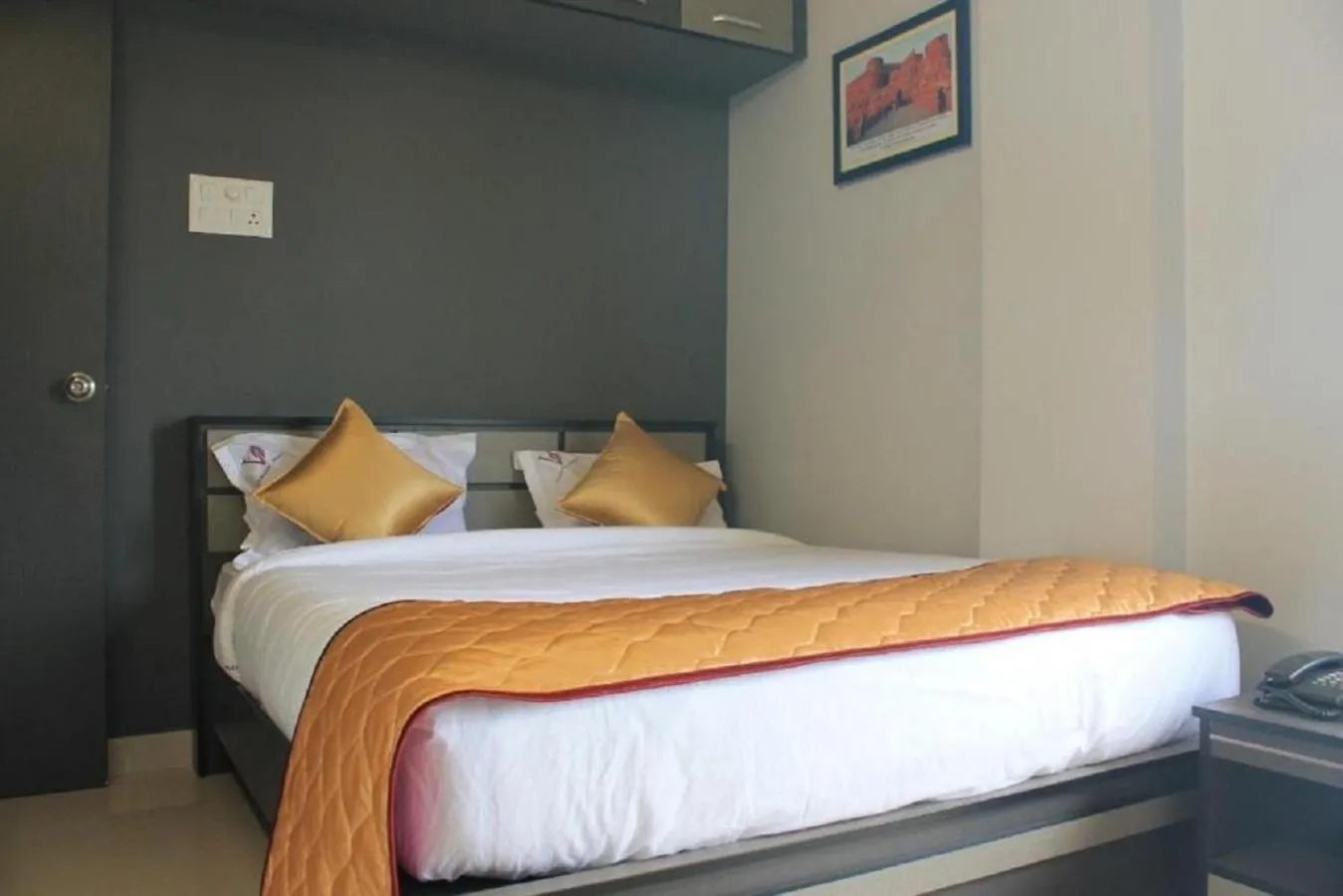 Bed in Viswa Residency by Azalea