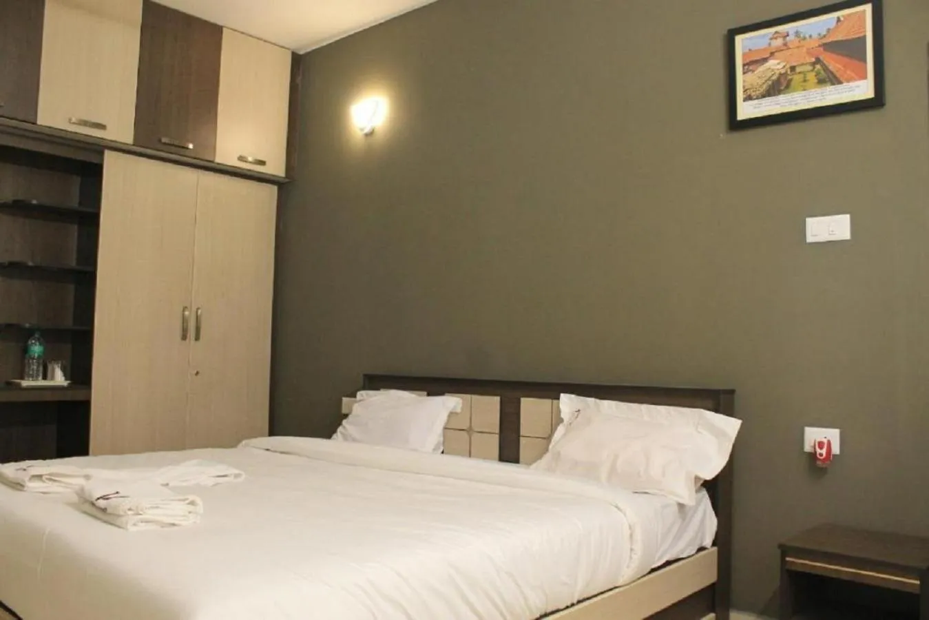 Bed in Viswa Residency by Azalea