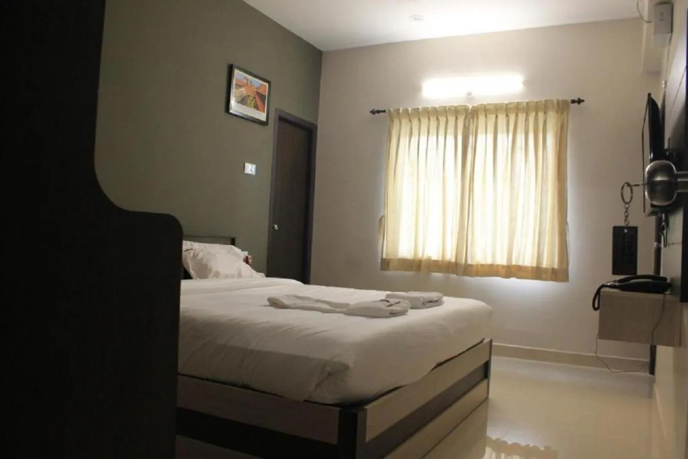Bed in Viswa Residency by Azalea