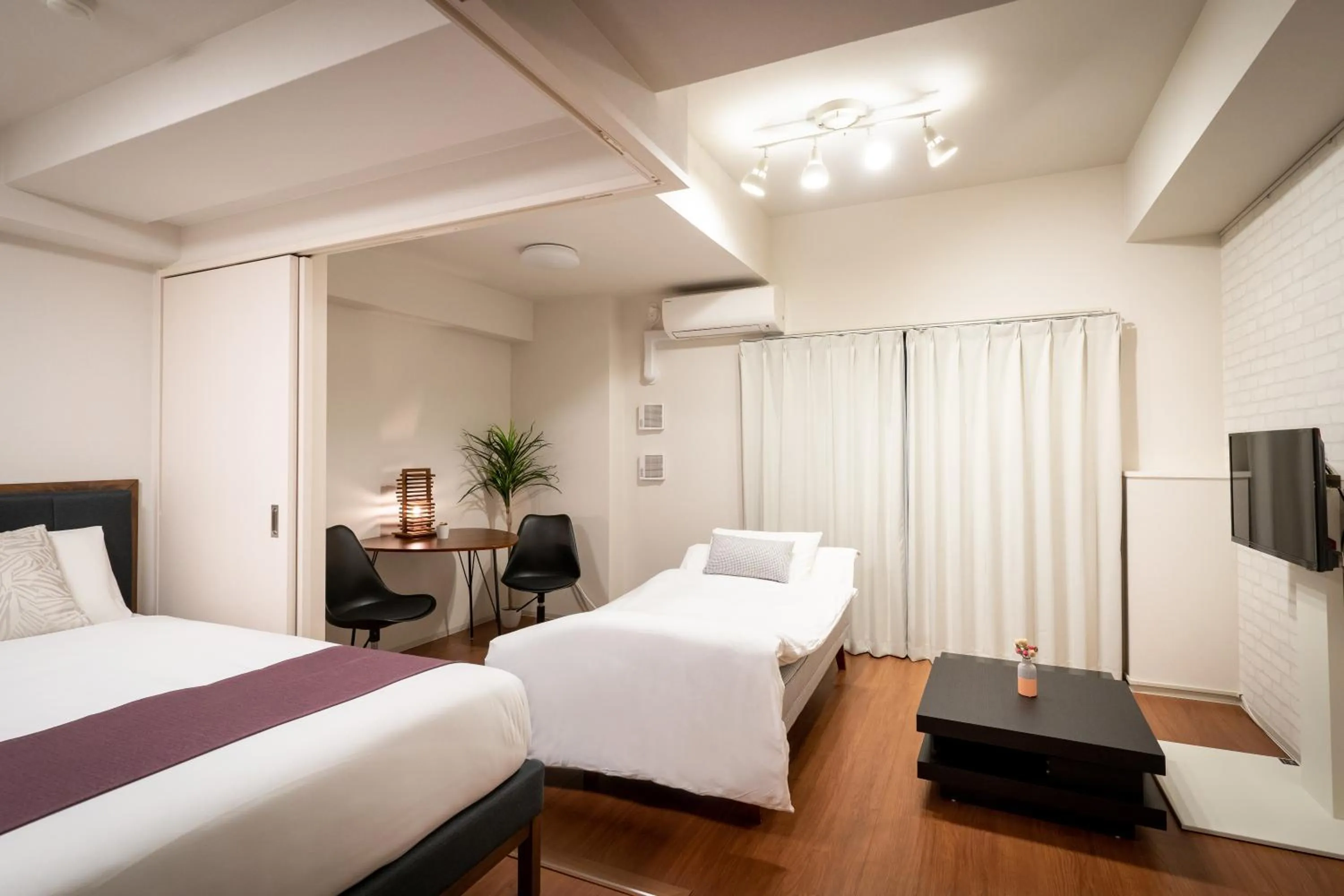 Photo of the whole room, Bed in BON Condominium Umeda