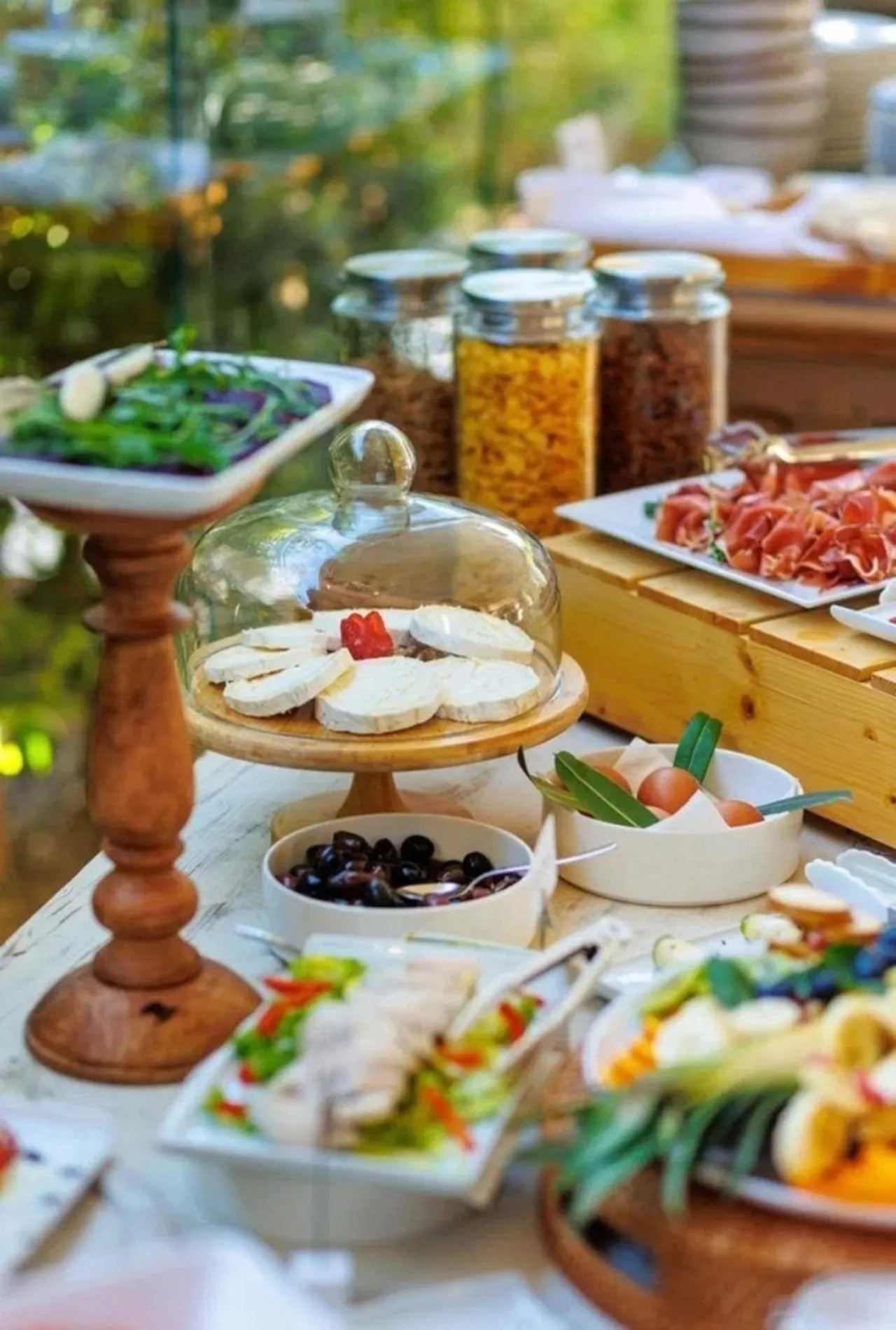 Buffet breakfast in Sierra Blanca Resort Art of Healing