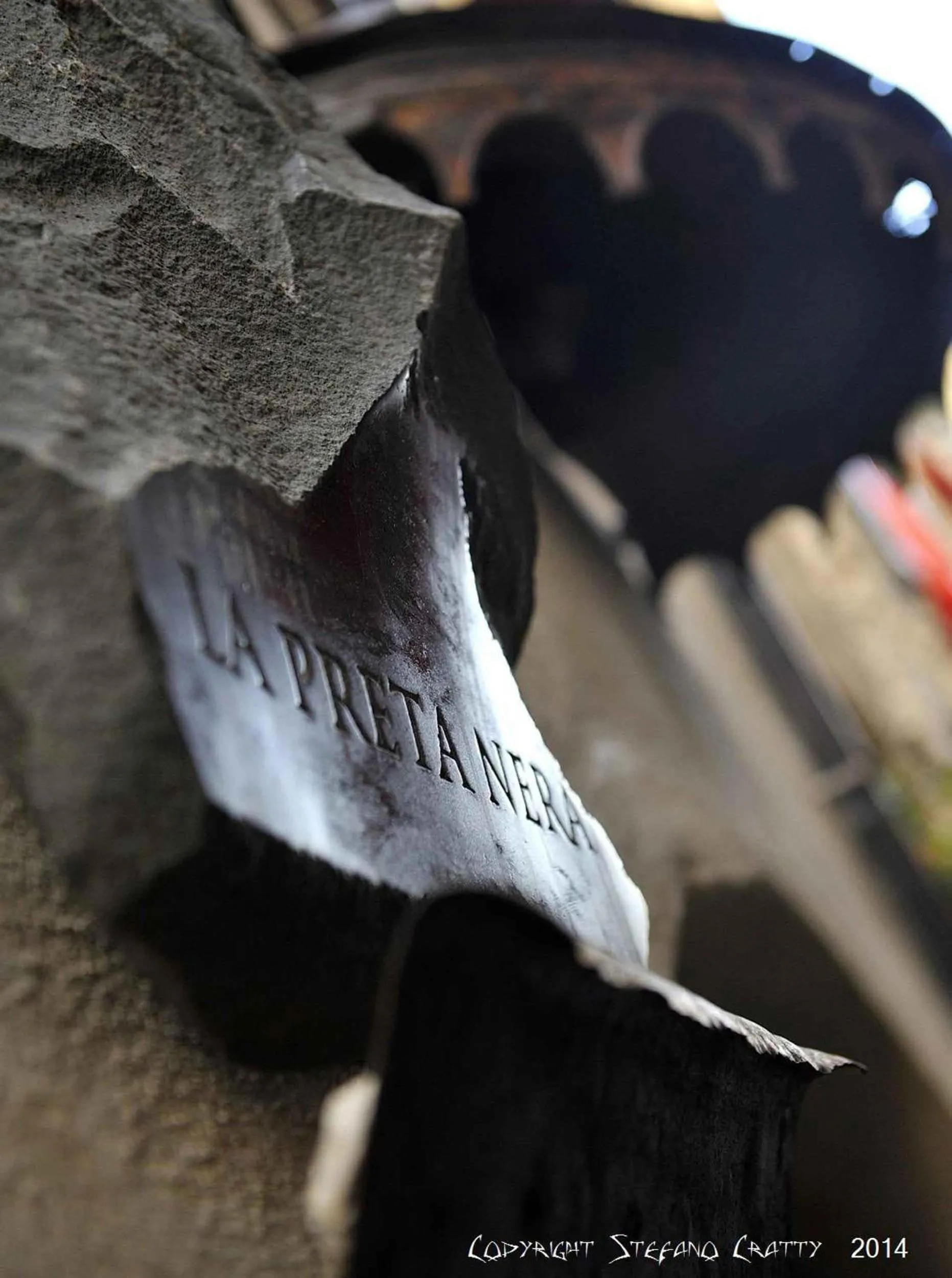 Decorative detail in La Preta Nera