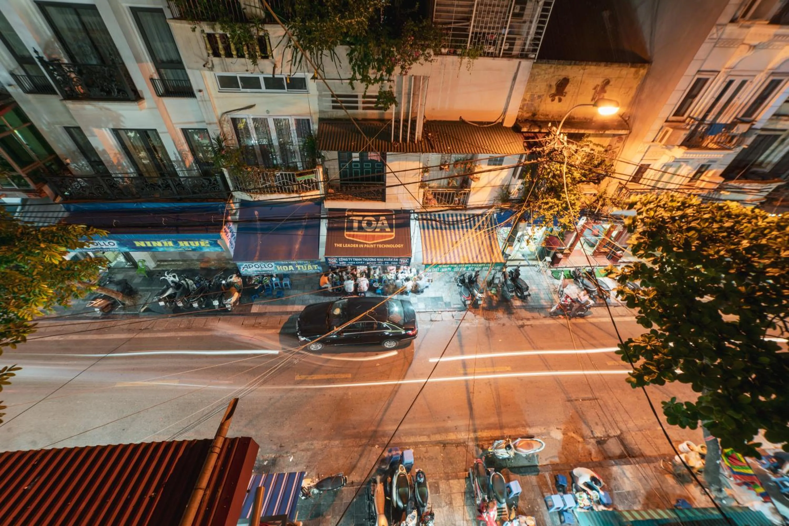 Bird's eye view in Graffiti Hotel