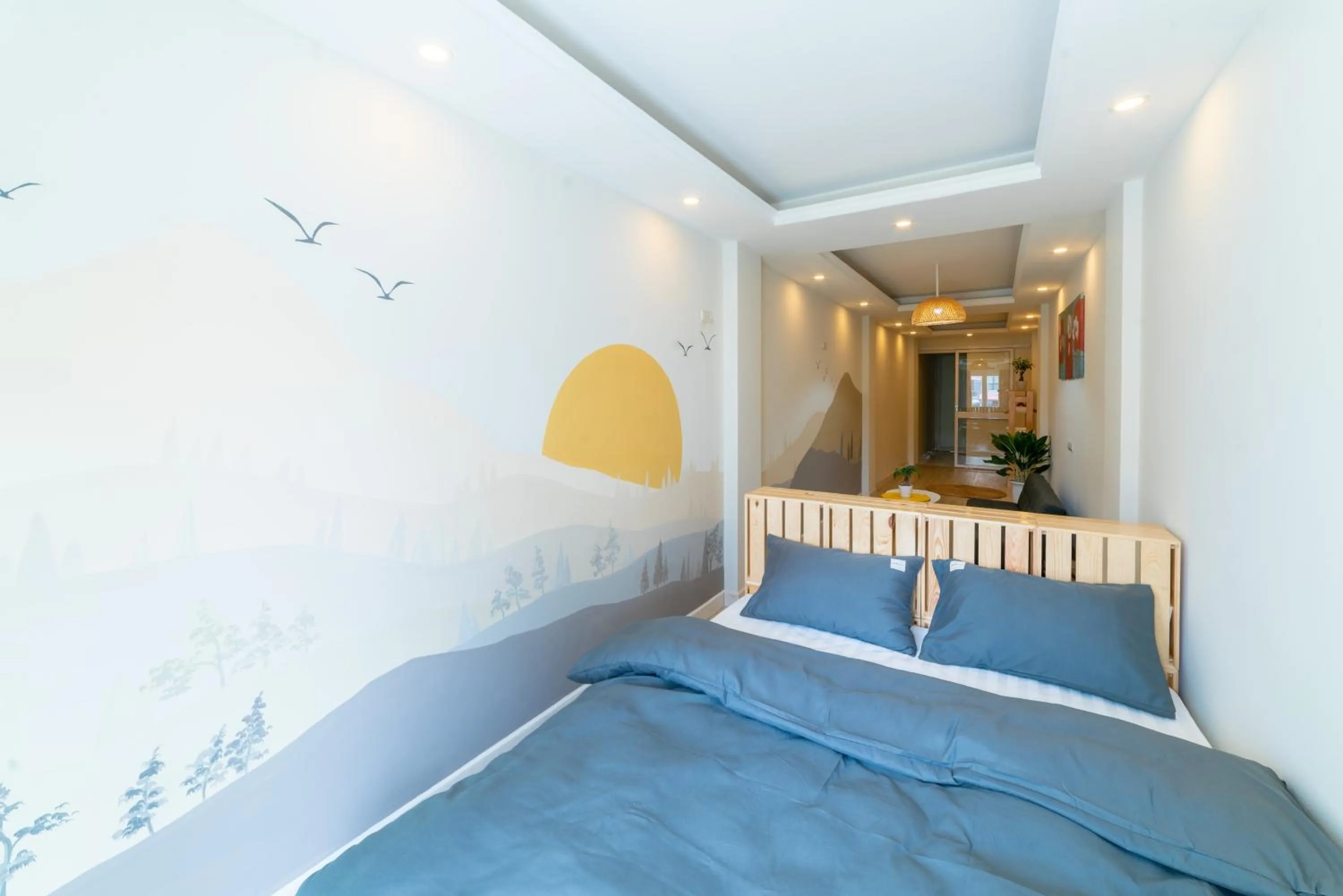 Bed in Graffiti Hotel