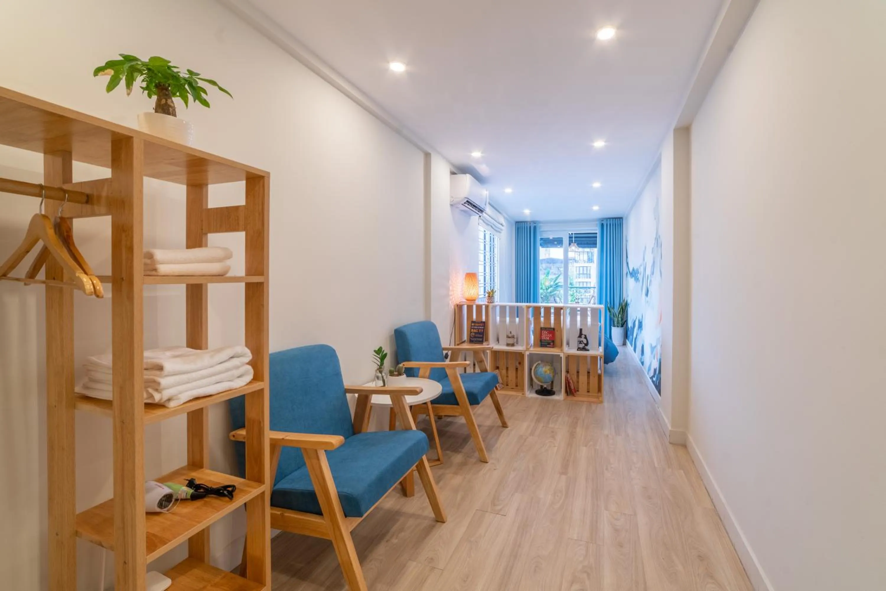 Living room in Graffiti Hotel