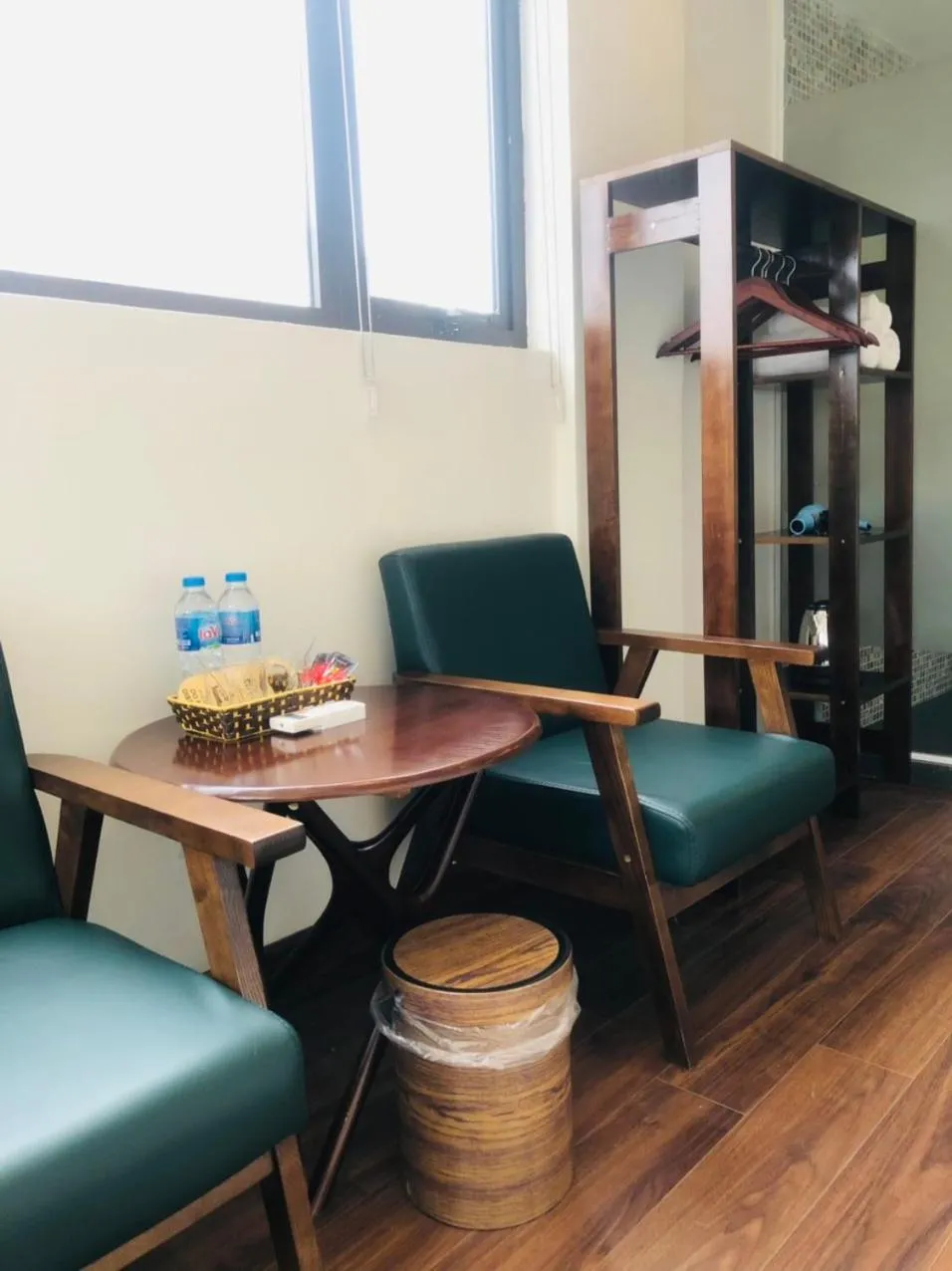 Seating area in Graffiti Hotel