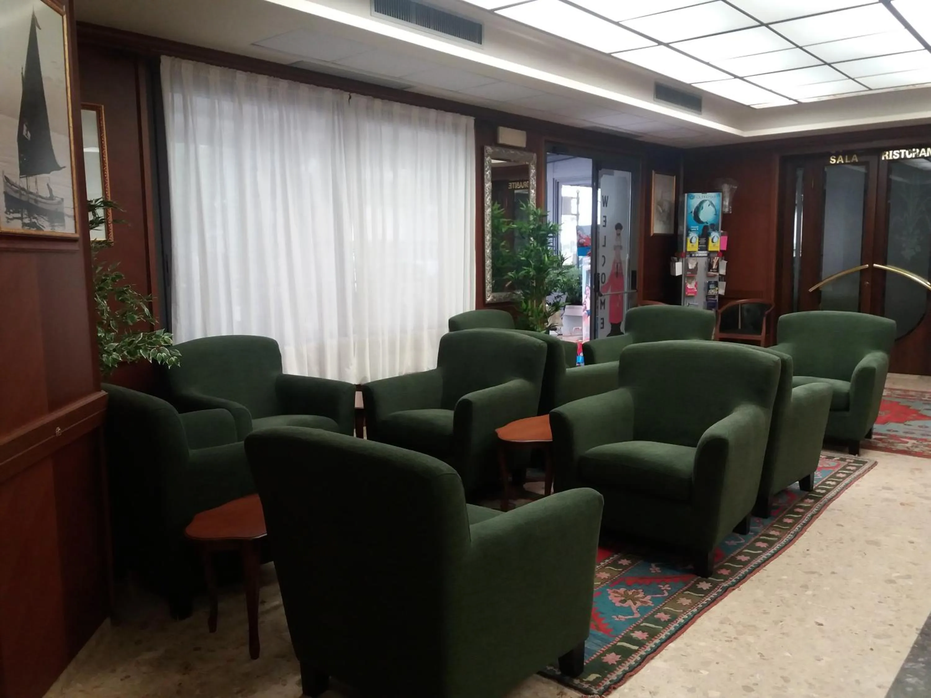 Lobby or reception in Hotel Al Ragno