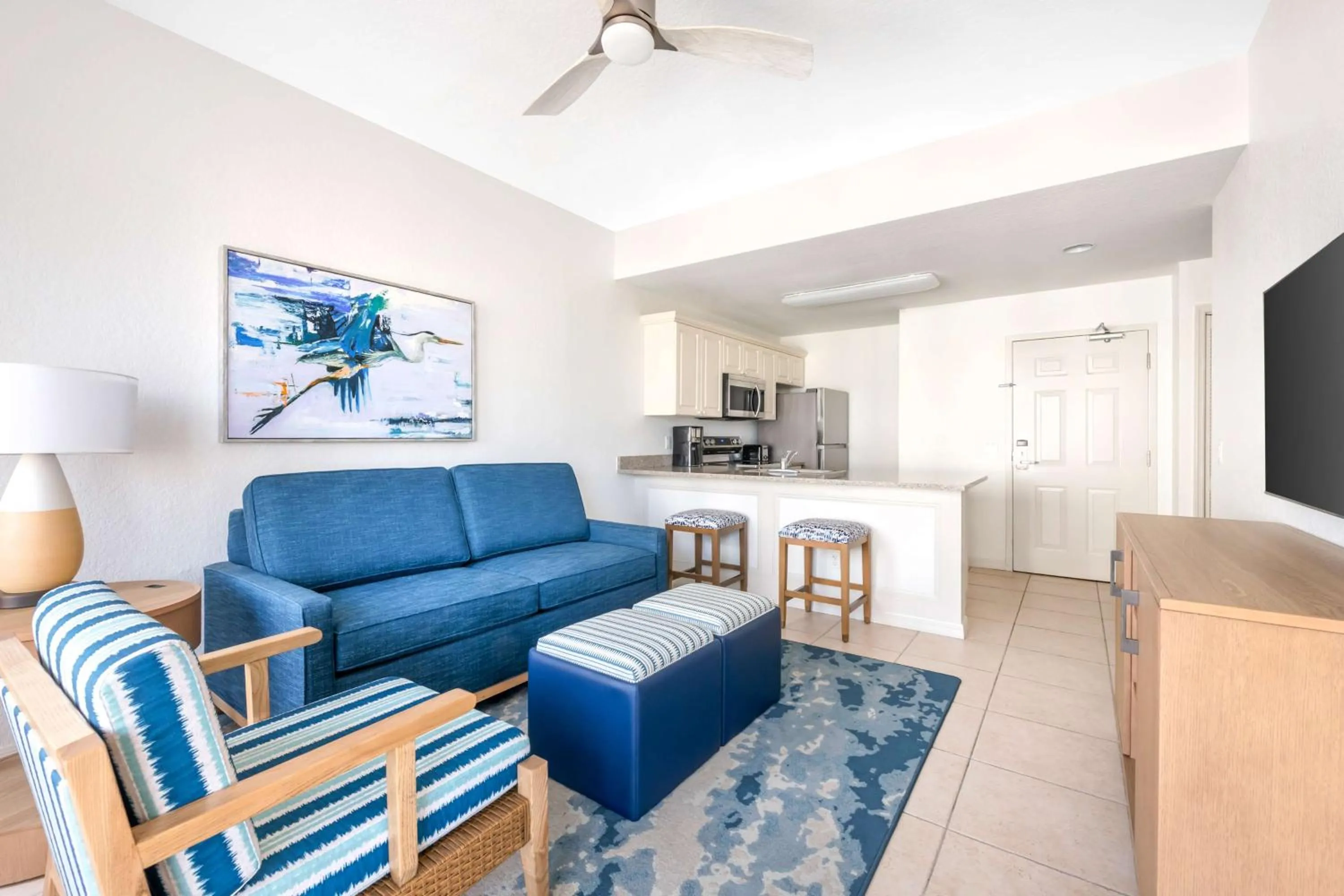 TV and multimedia in Hilton Vacation Club The Cove on Ormond Beach