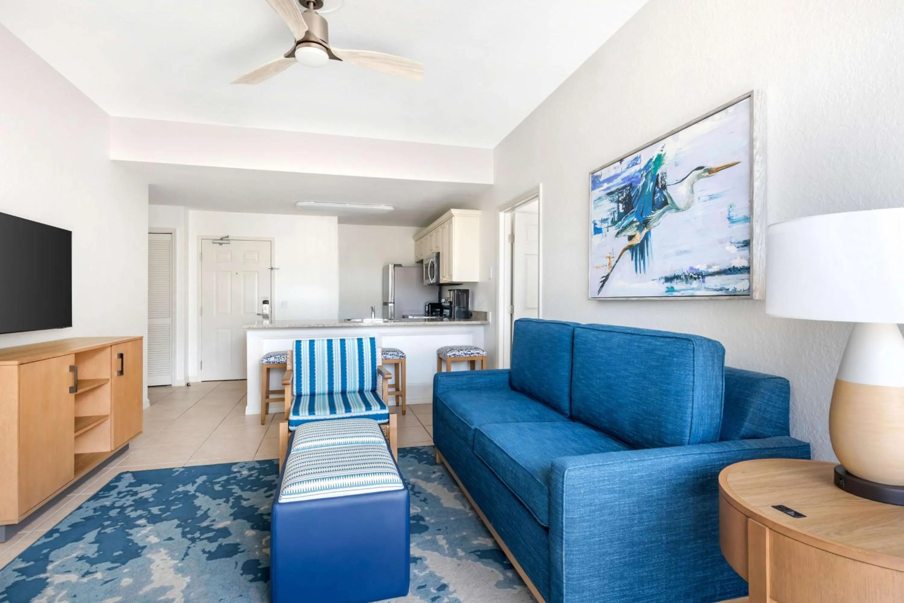 TV and multimedia in Hilton Vacation Club The Cove on Ormond Beach