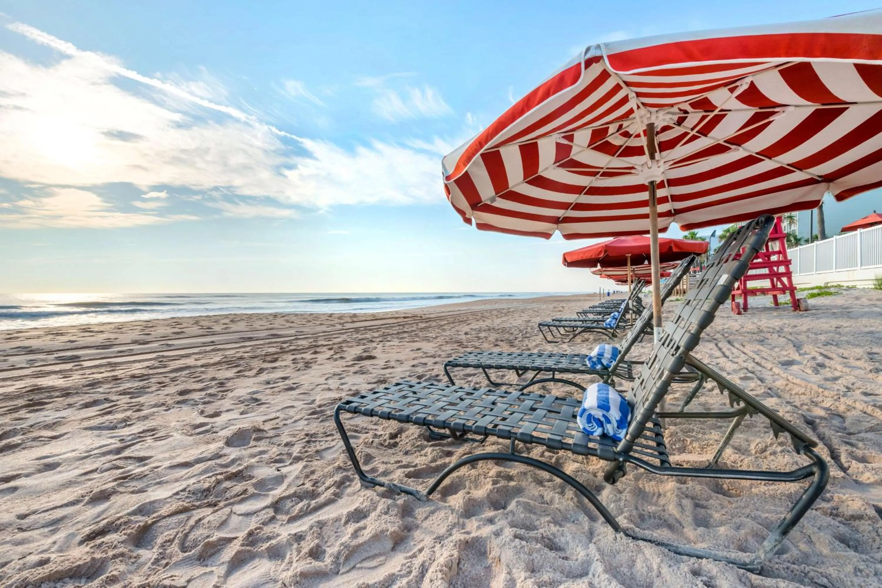 Beach in Hilton Vacation Club The Cove on Ormond Beach