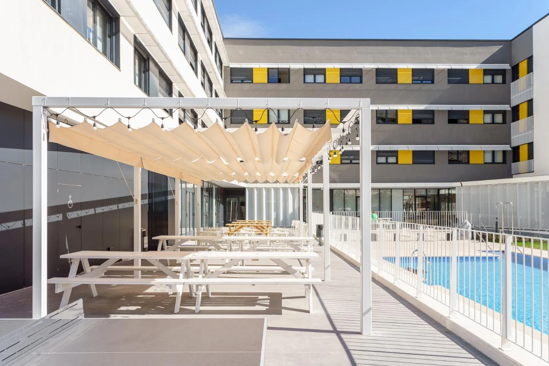 Balcony/Terrace in Residencia Universitaria Resa Campus Málaga