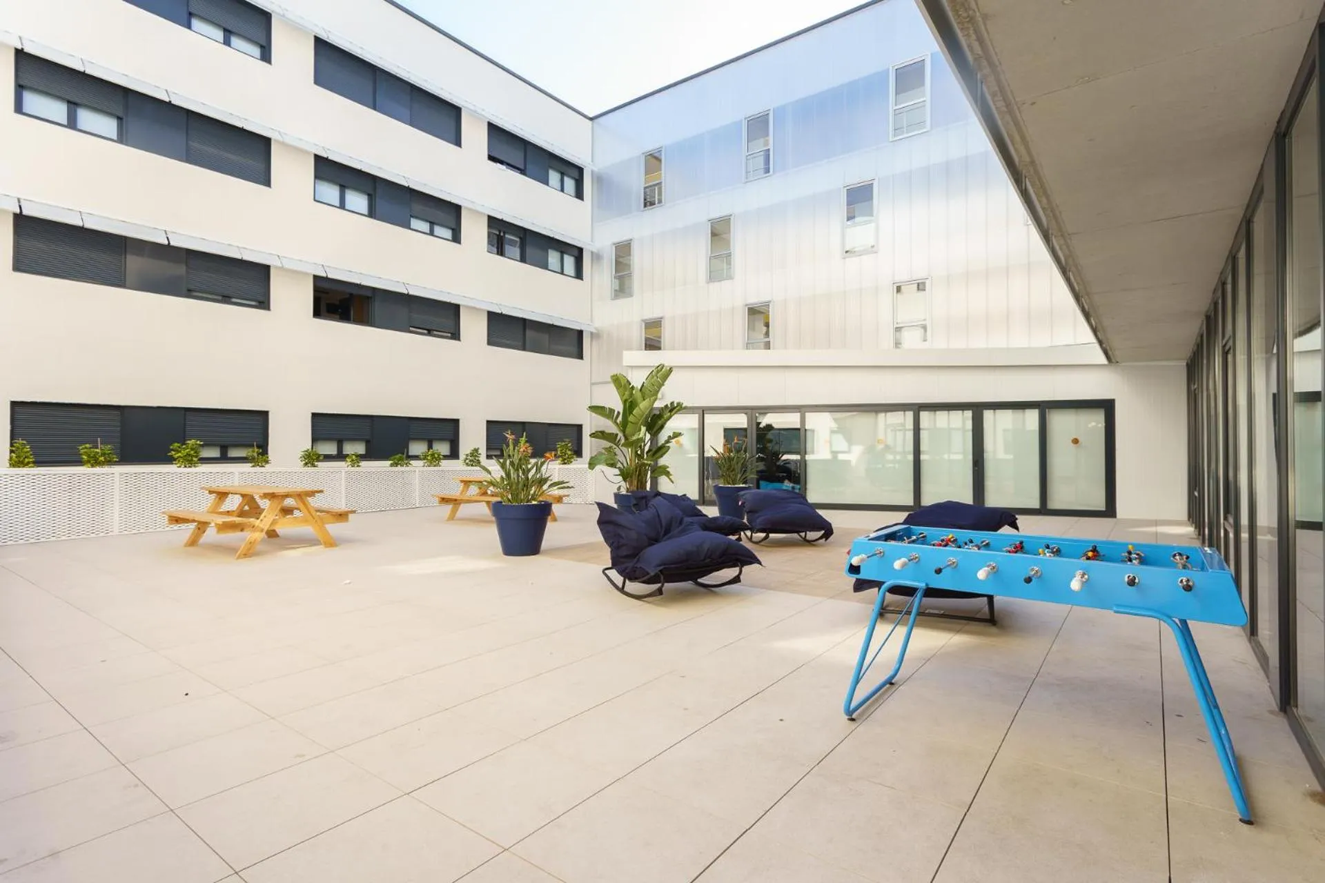 Balcony/Terrace in Residencia Universitaria Resa Campus Málaga