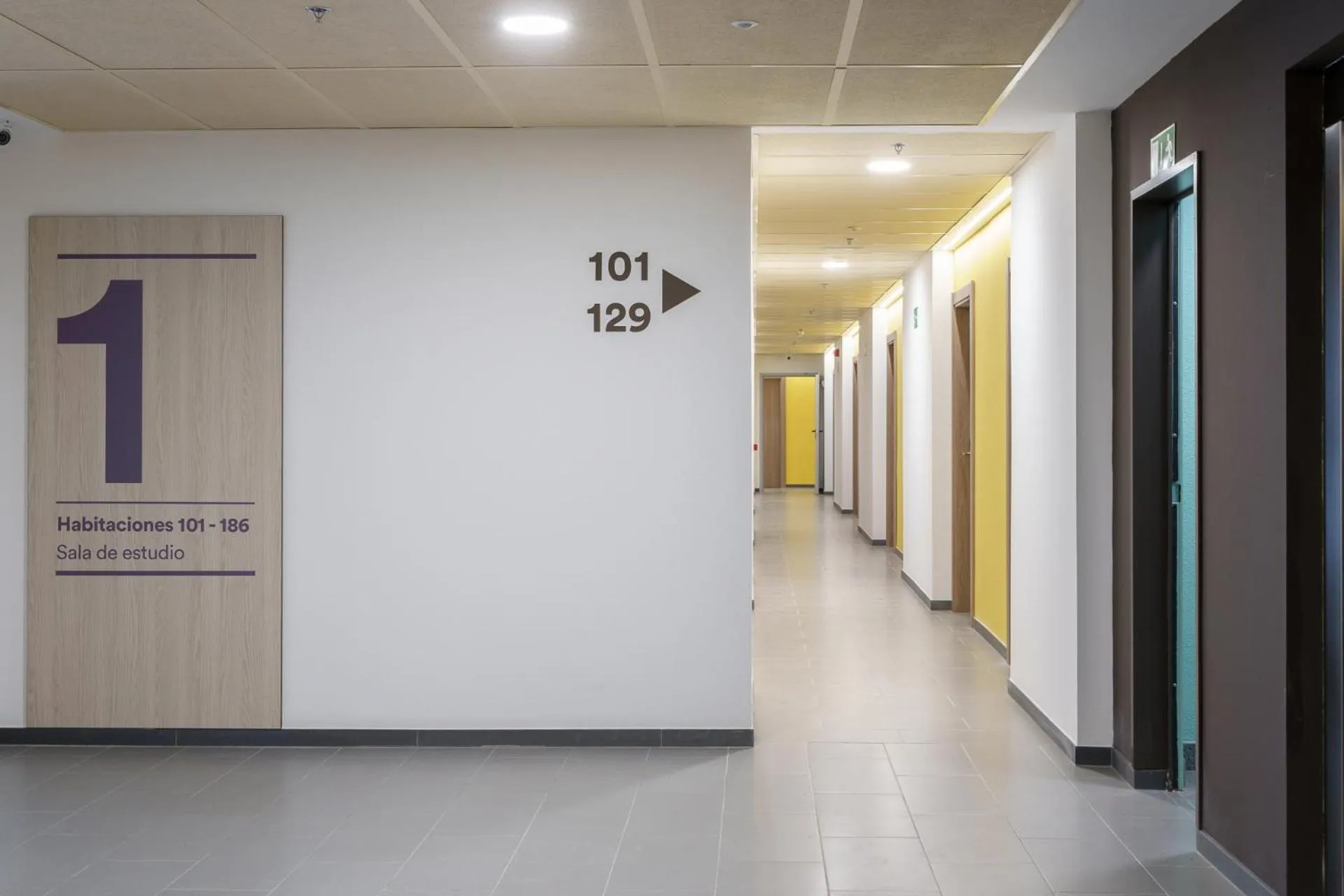 Lobby or reception in Residencia Universitaria Resa Campus Málaga