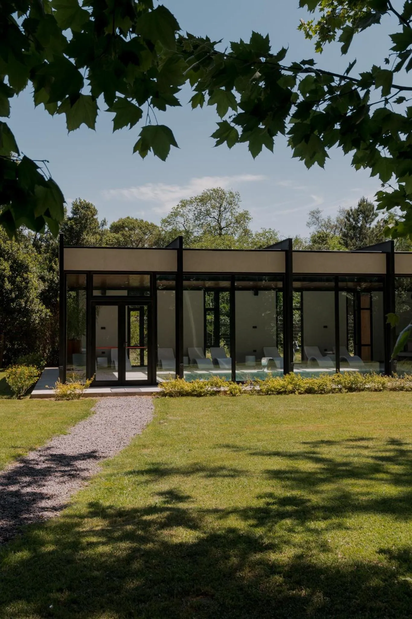 Swimming pool in La Urumpta Hotel, AKEN MIND