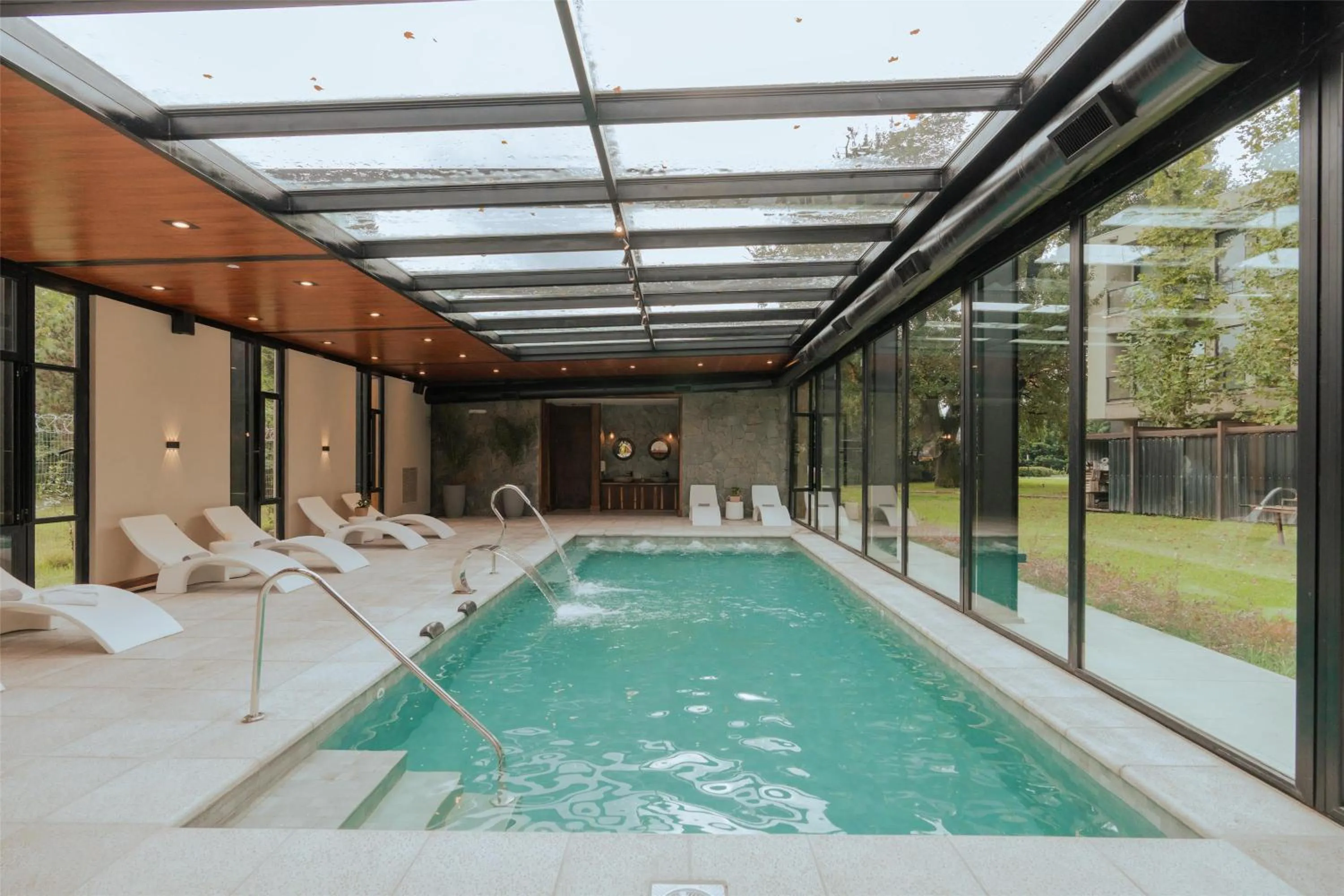 Pool view in La Urumpta Hotel, AKEN MIND