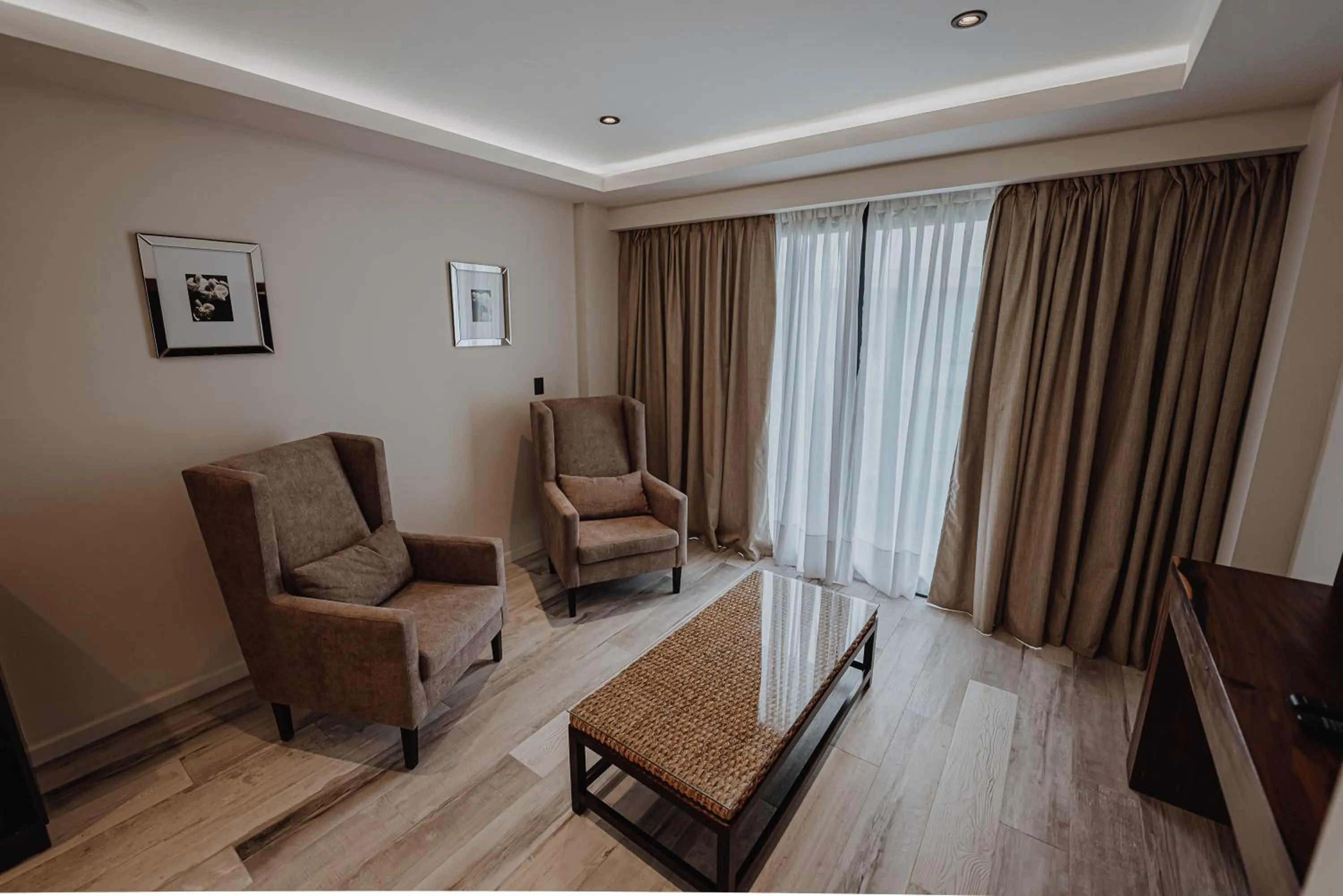 Living room in La Urumpta Hotel, AKEN MIND