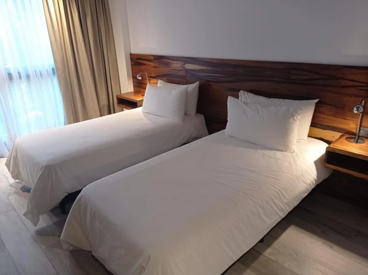 Bed in La Urumpta Hotel, AKEN MIND