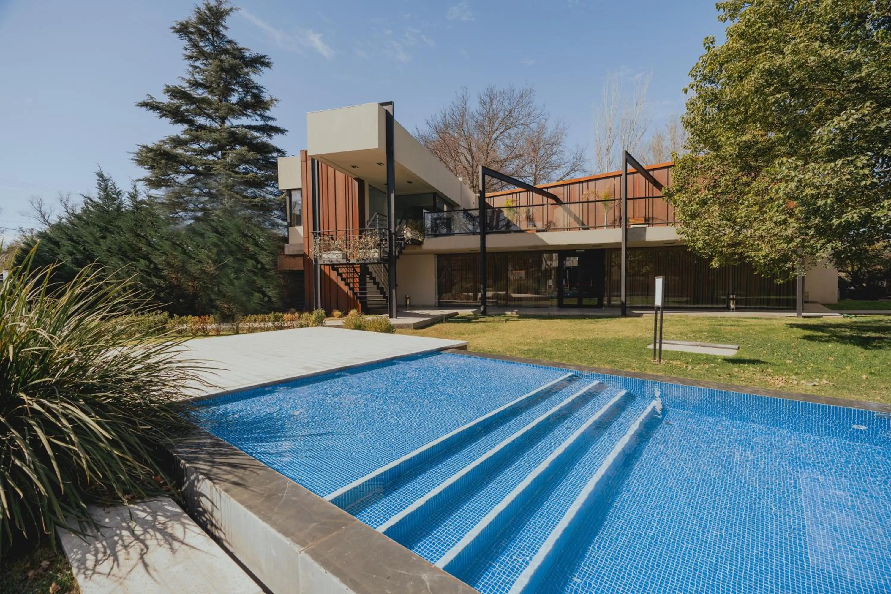 Pool view in La Urumpta Hotel, AKEN MIND