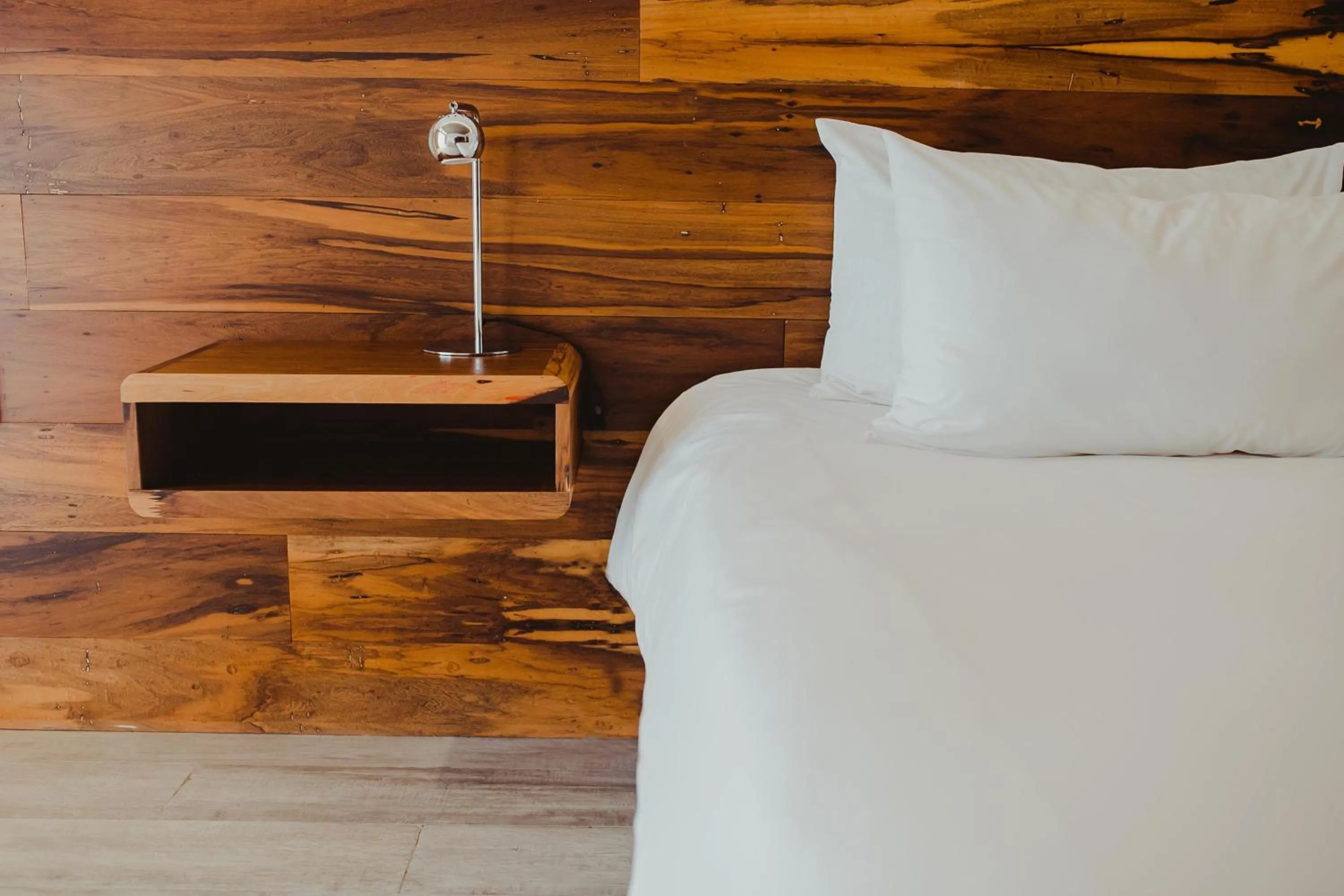 Bedroom, Bed in La Urumpta Hotel, AKEN MIND