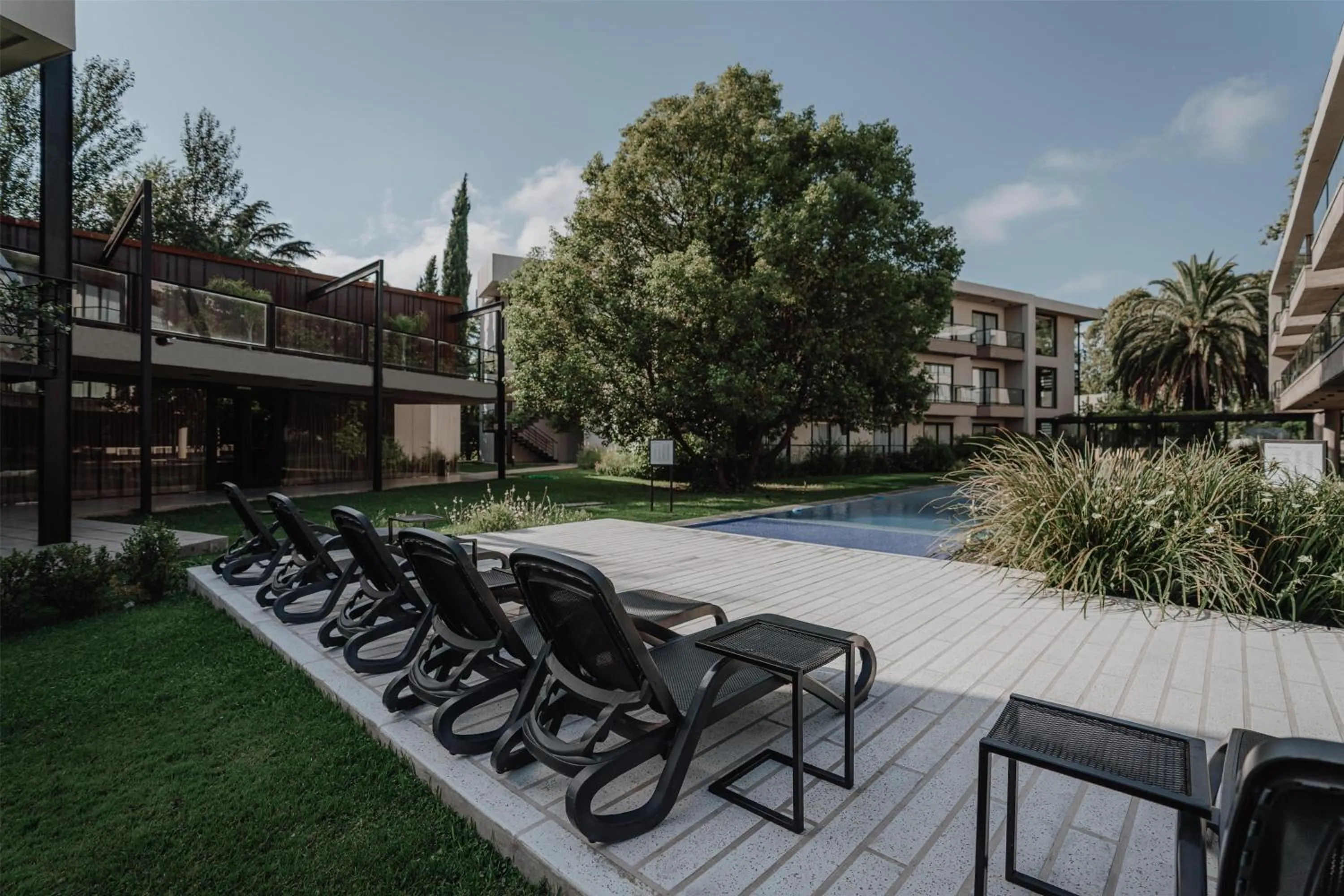 Pool view in La Urumpta Hotel, AKEN MIND