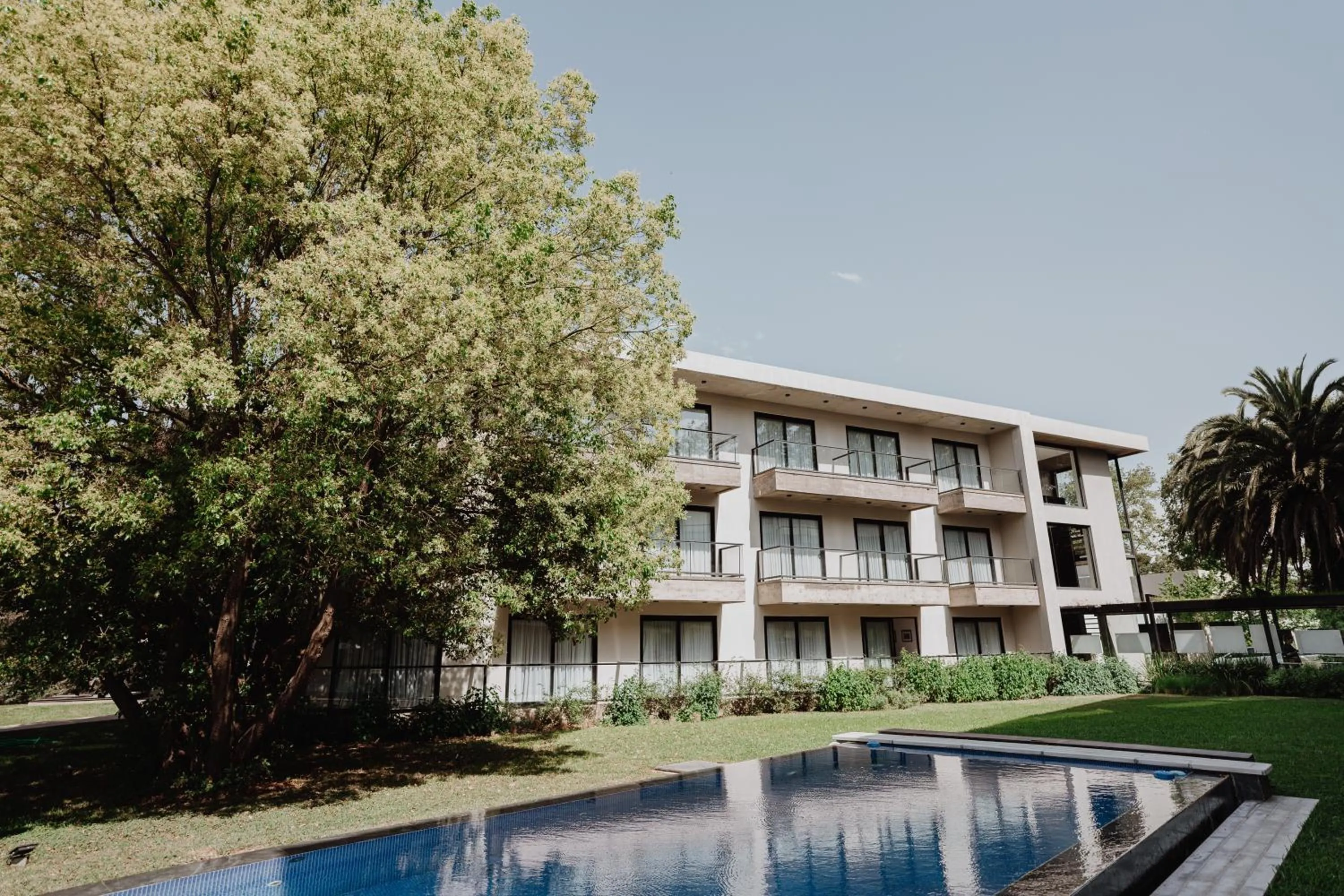 Swimming pool in La Urumpta Hotel, AKEN MIND