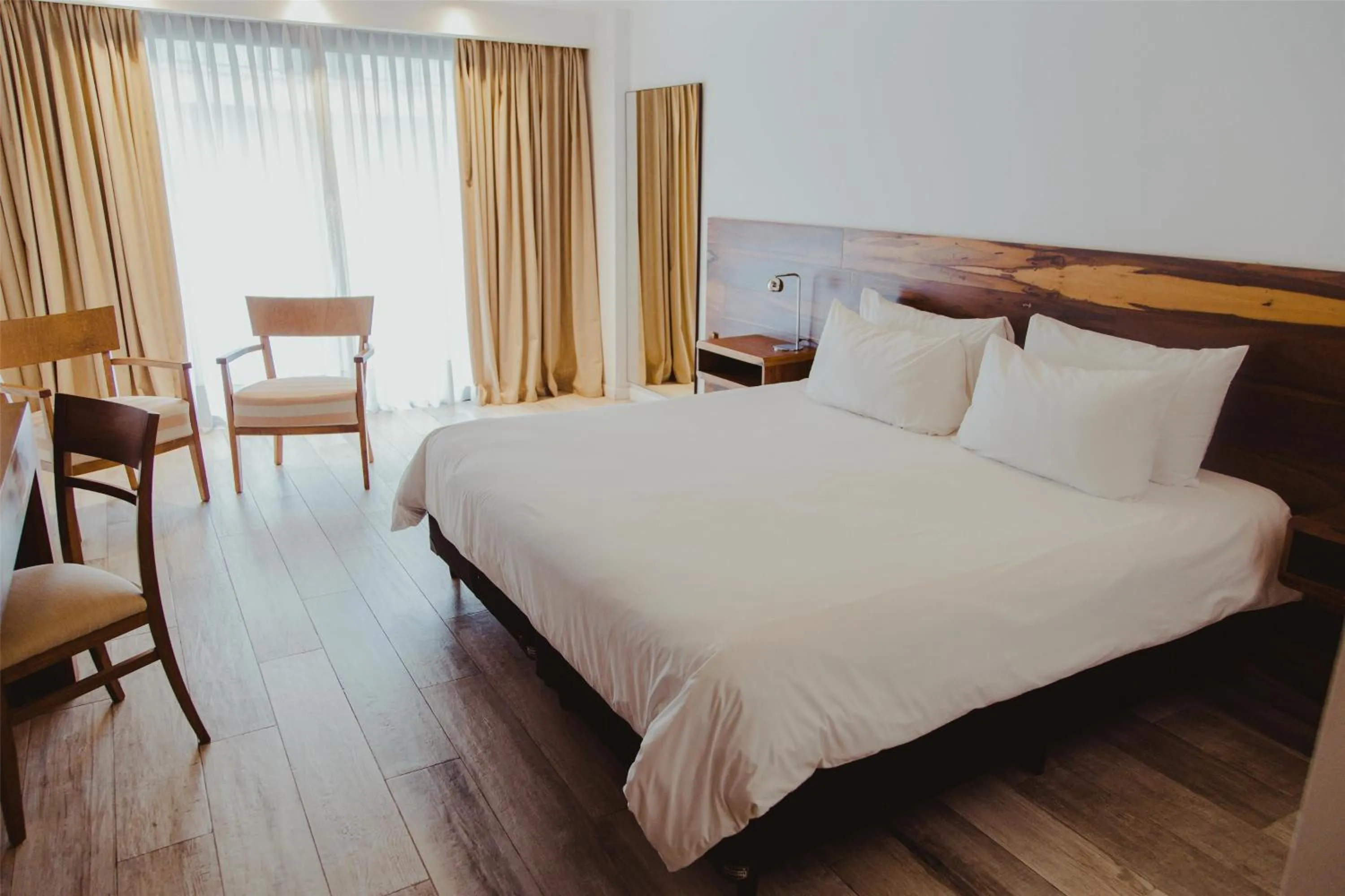 Bedroom, Bed in La Urumpta Hotel, AKEN MIND