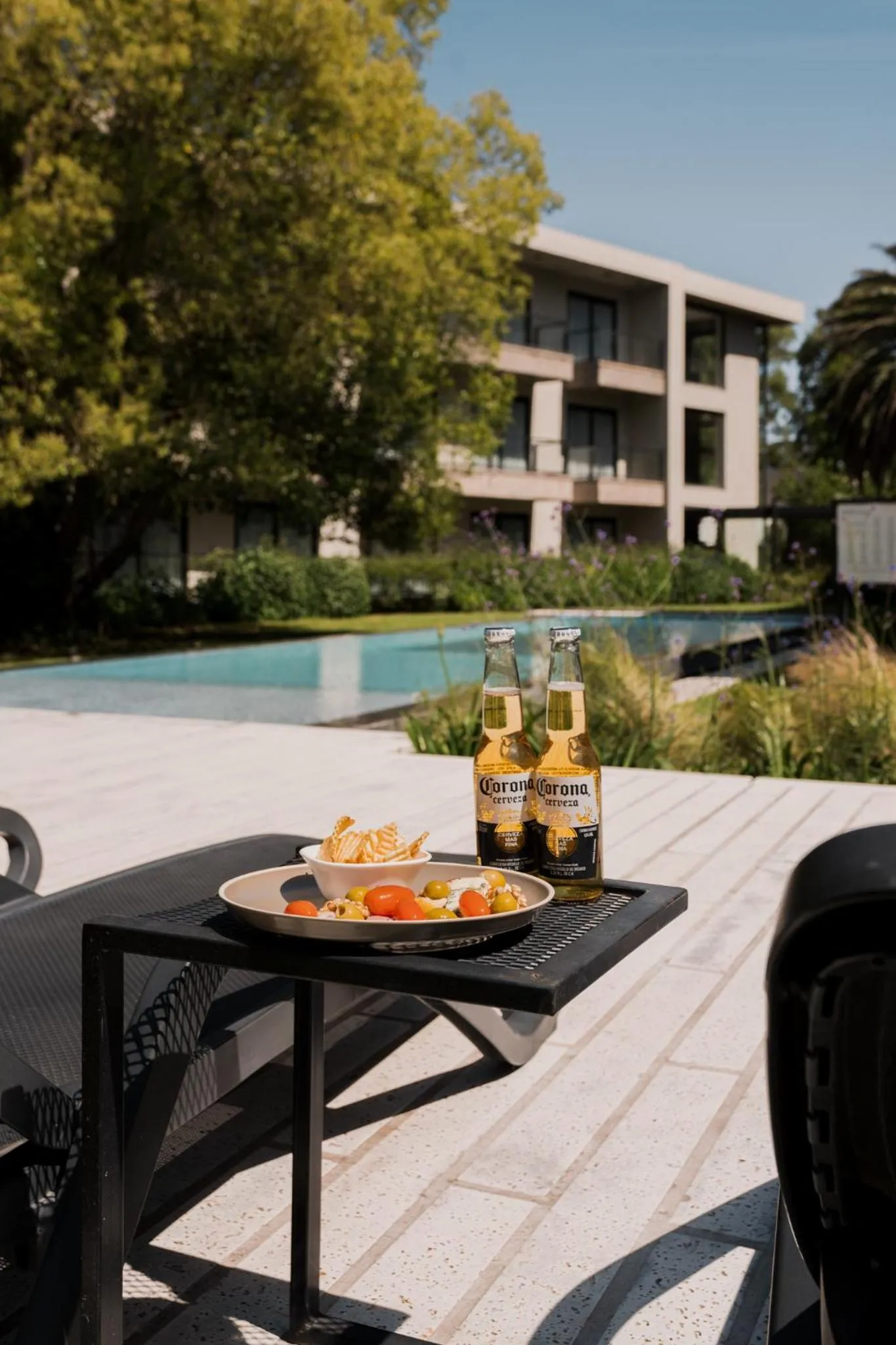 Swimming pool in La Urumpta Hotel, AKEN MIND