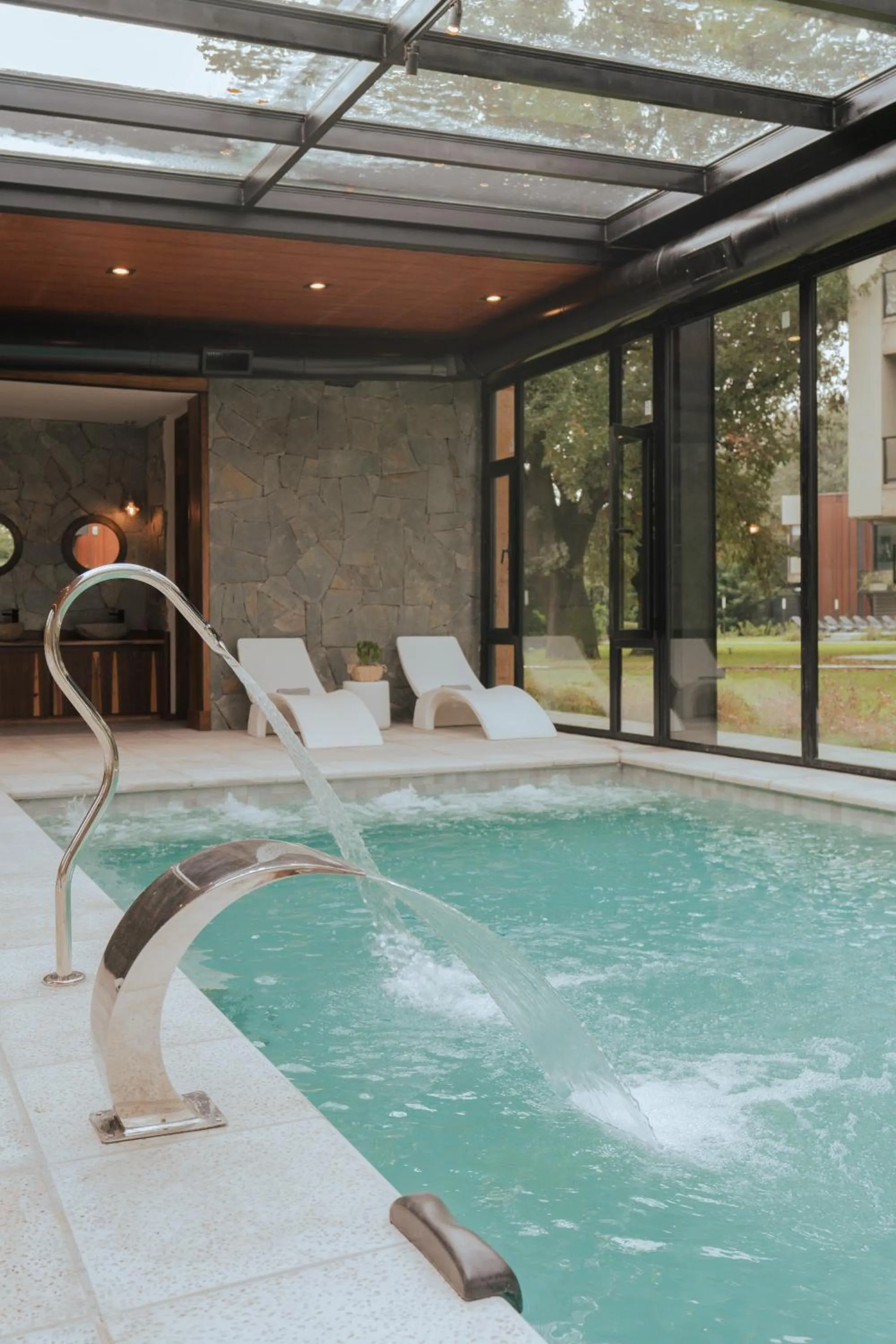 Spa and wellness centre/facilities in La Urumpta Hotel, AKEN MIND