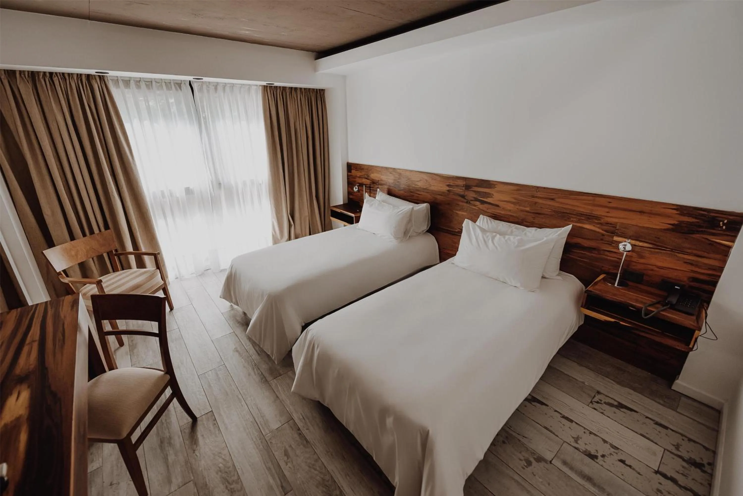 Bedroom, Bed in La Urumpta Hotel, AKEN MIND