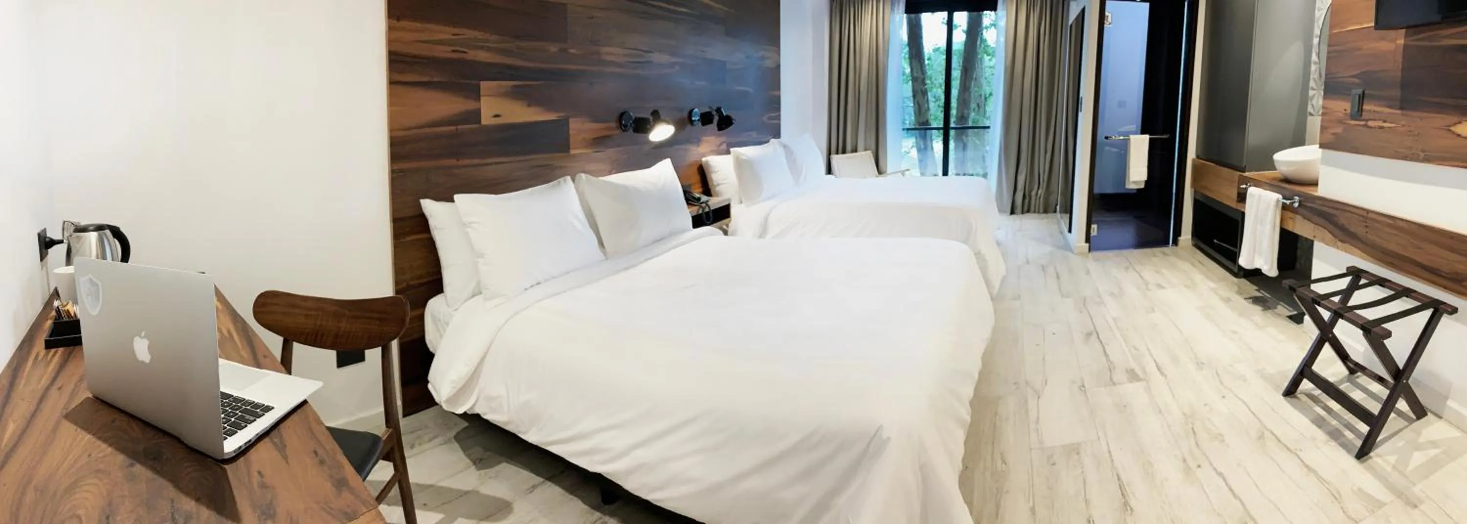 Bedroom, Bed in La Urumpta Hotel, AKEN MIND