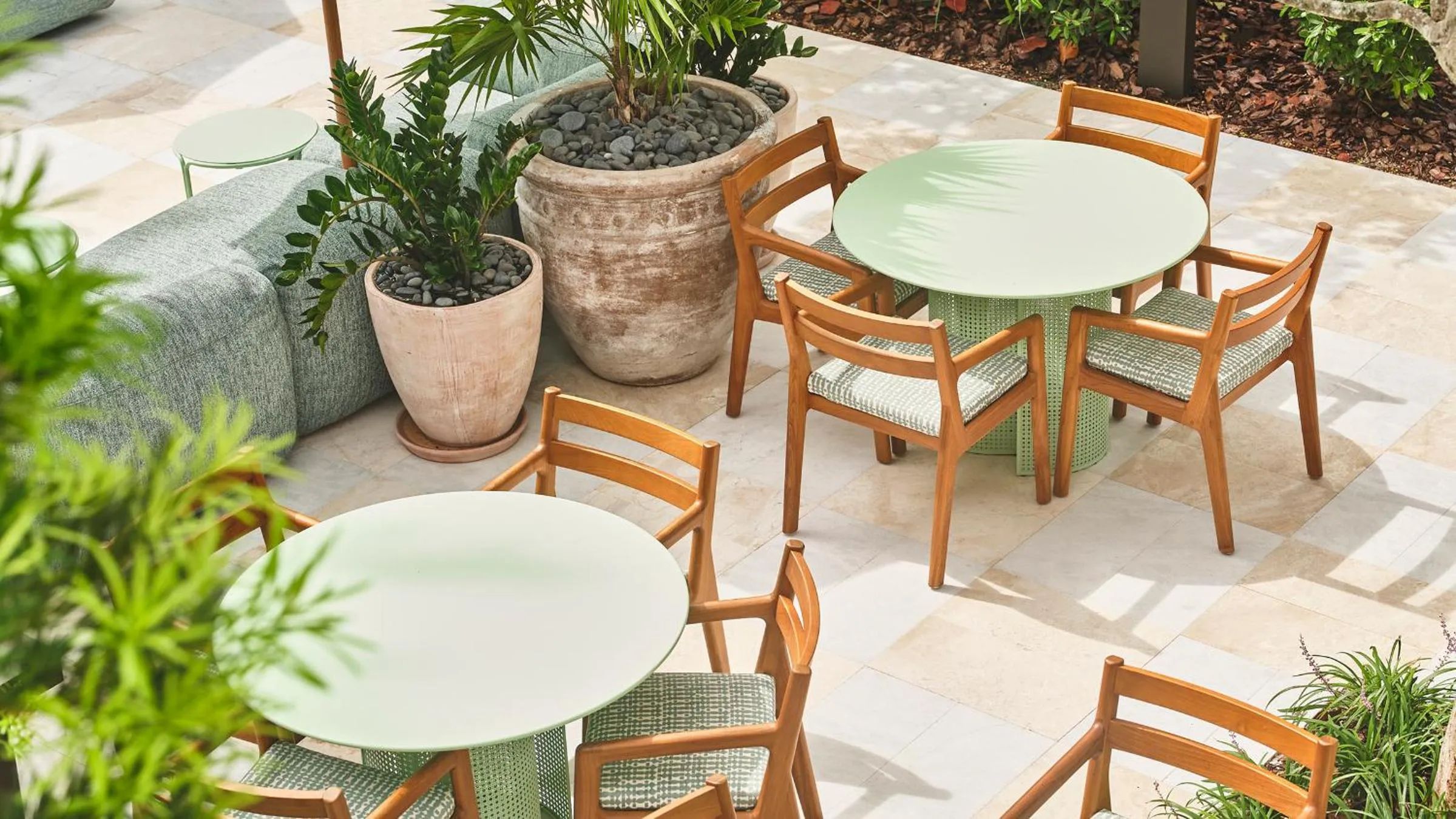 Patio in The Shelborne by Proper, a Member of Design Hotels