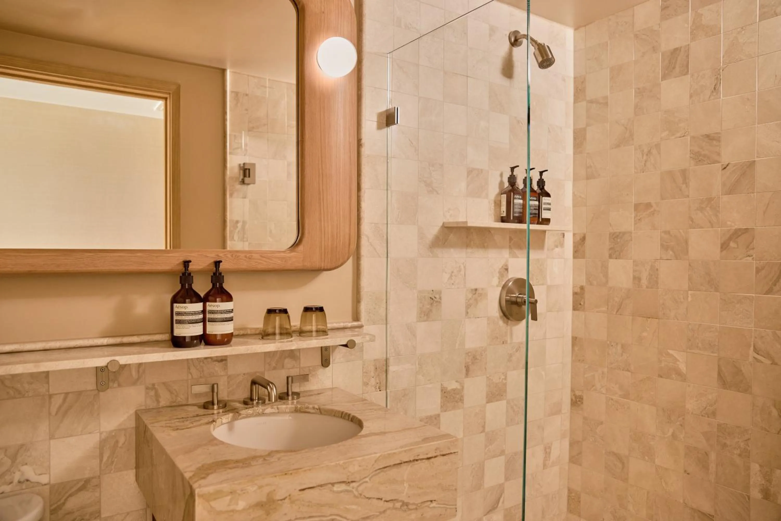 Bathroom in The Shelborne by Proper, a Member of Design Hotels