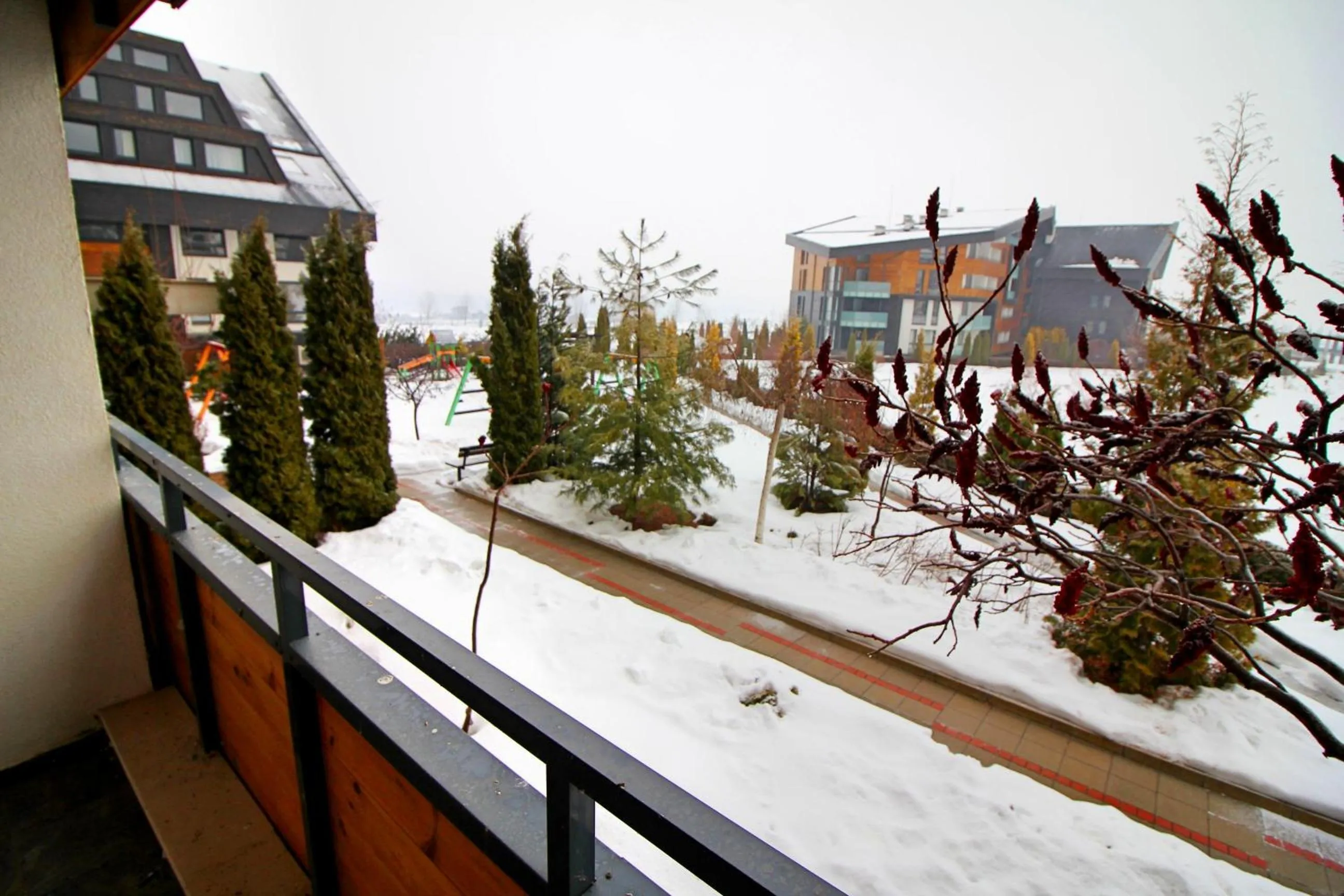 Winter in Aspen Ski and Golf Resort