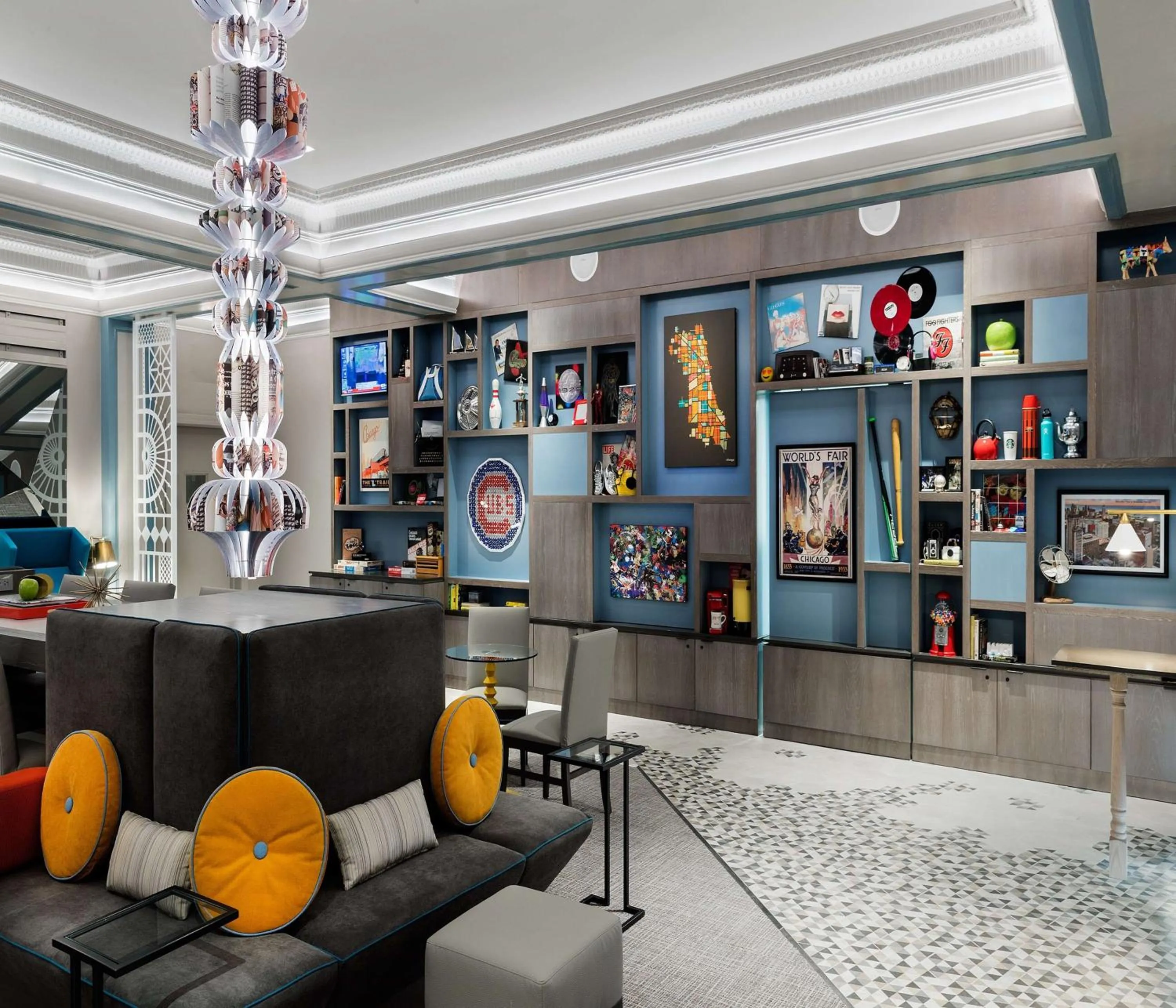 Lobby or reception in Hotel Versey Chicago Lincoln Park