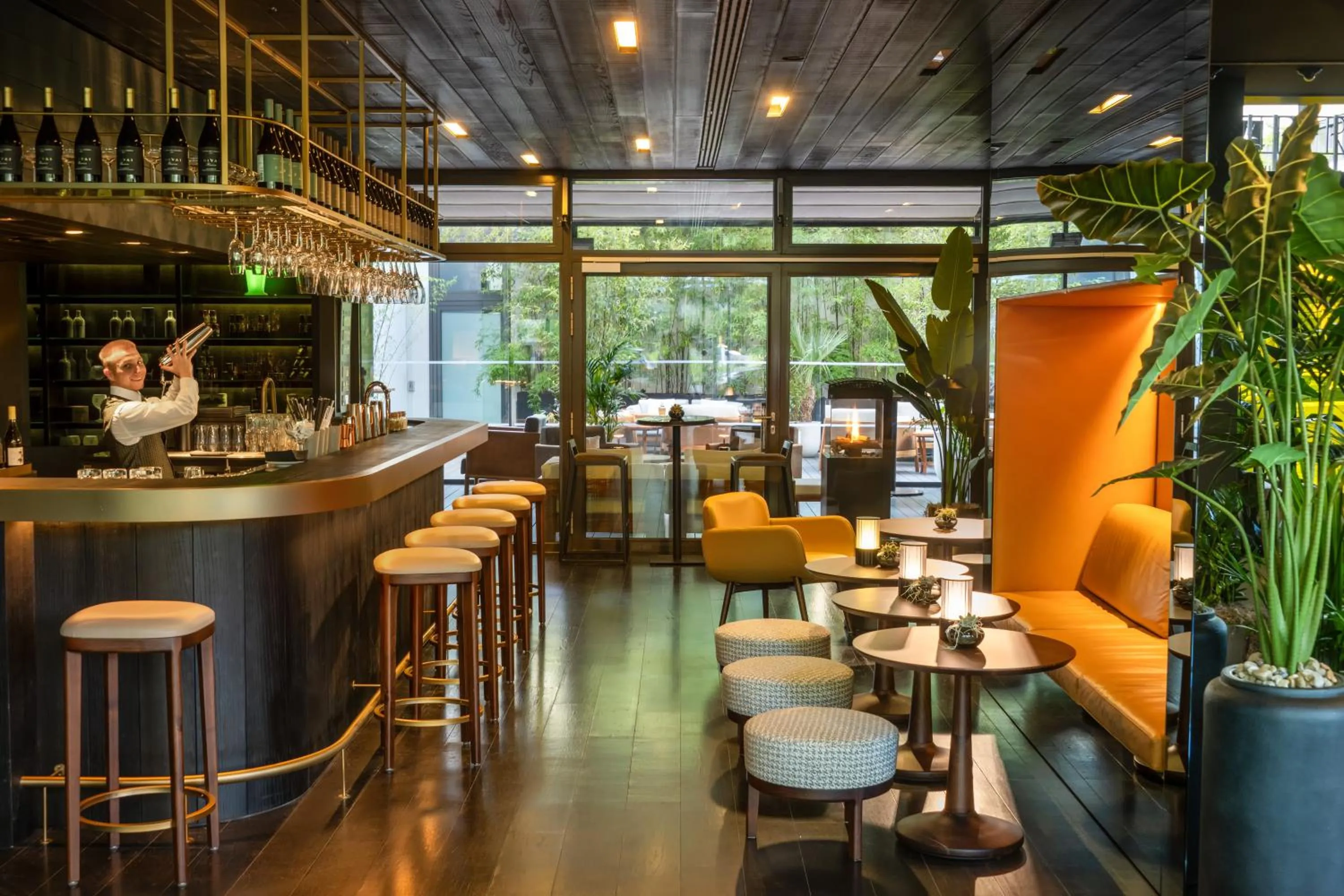 Lounge or bar in SANA Berlin Residence