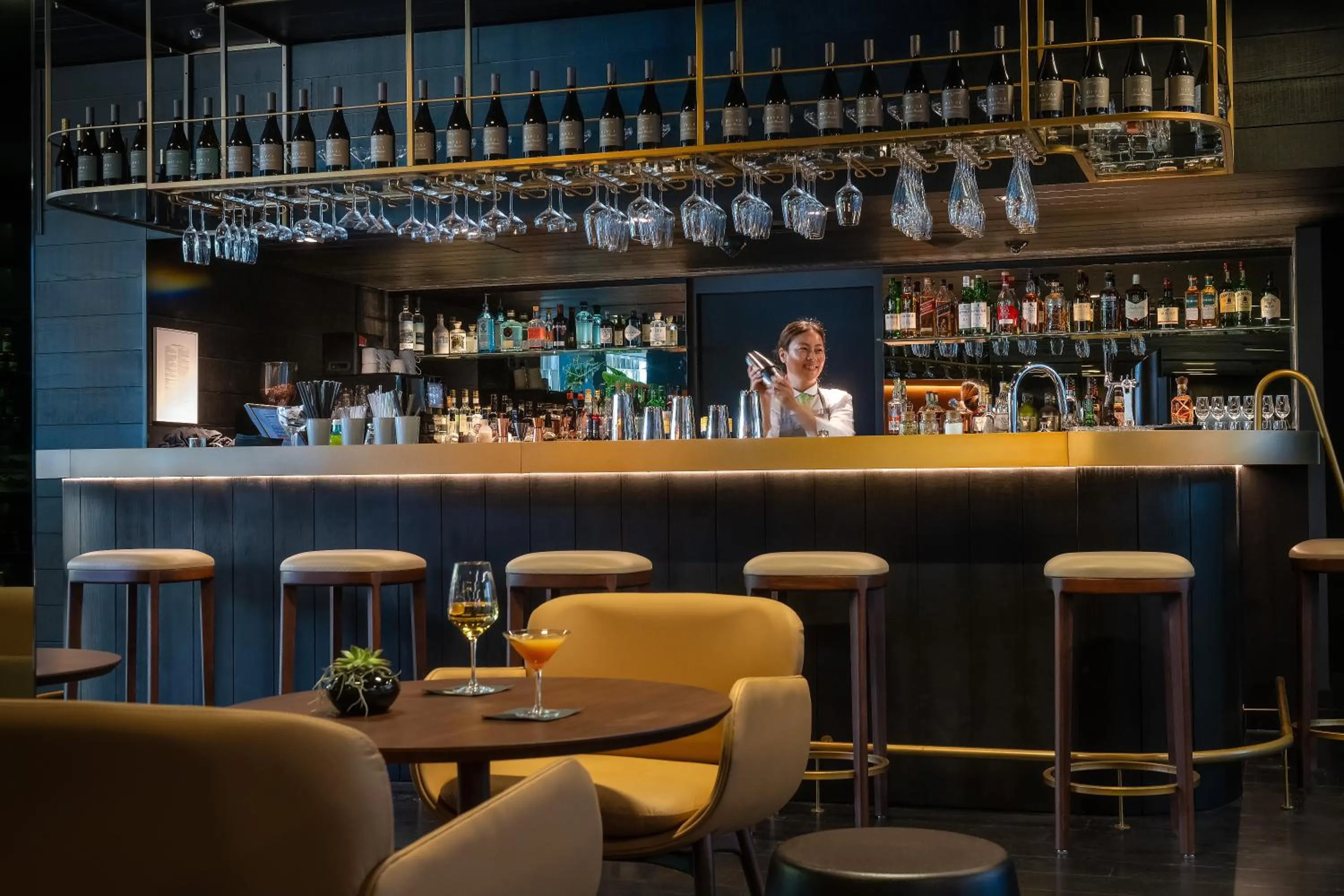 Lounge or bar in SANA Berlin Residence