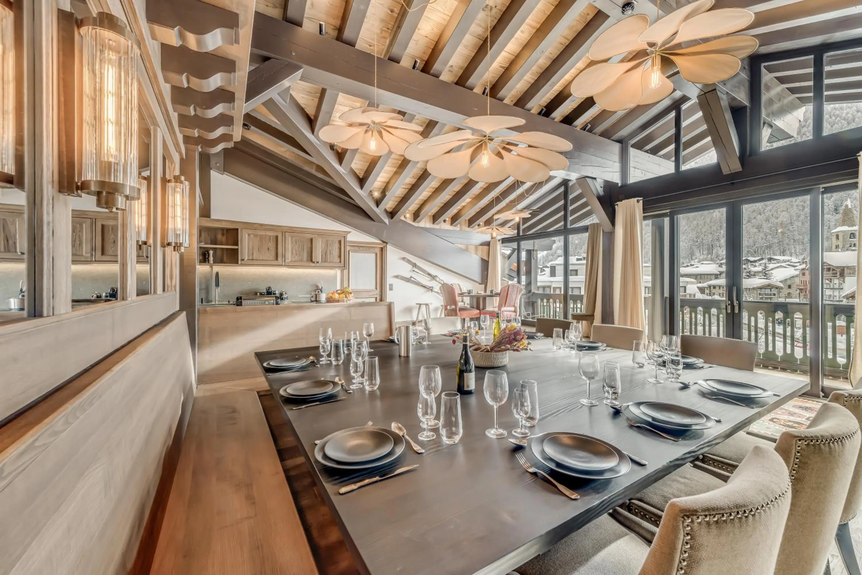 Dining area in Hotel & Spa Le Val d'Isère