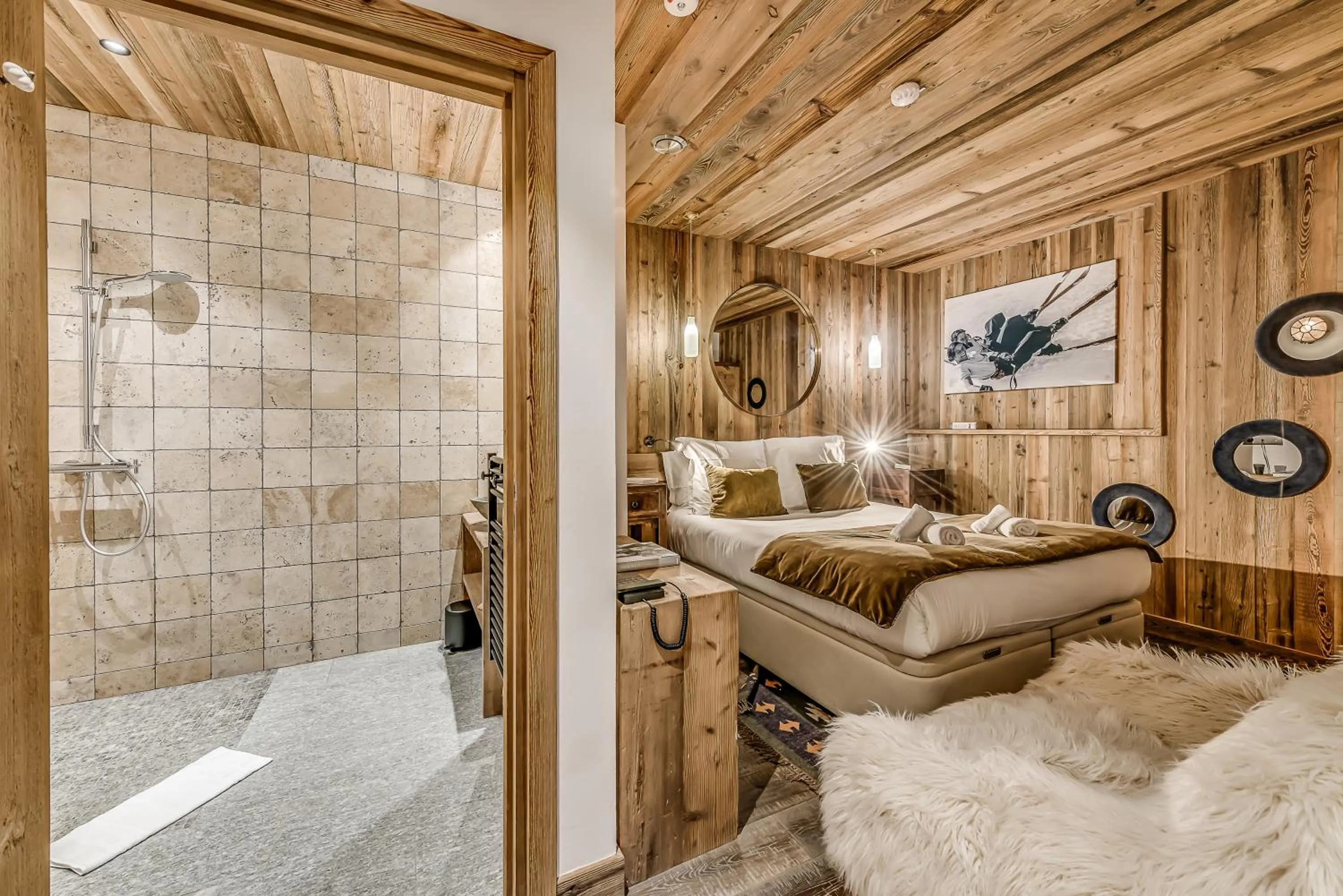 Bed in Hotel & Spa Le Val d'Isère