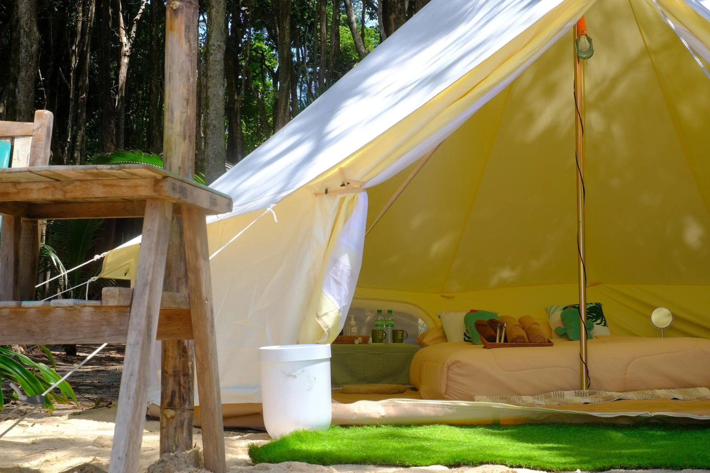 Bedroom in O Little Tent de Koh Chang