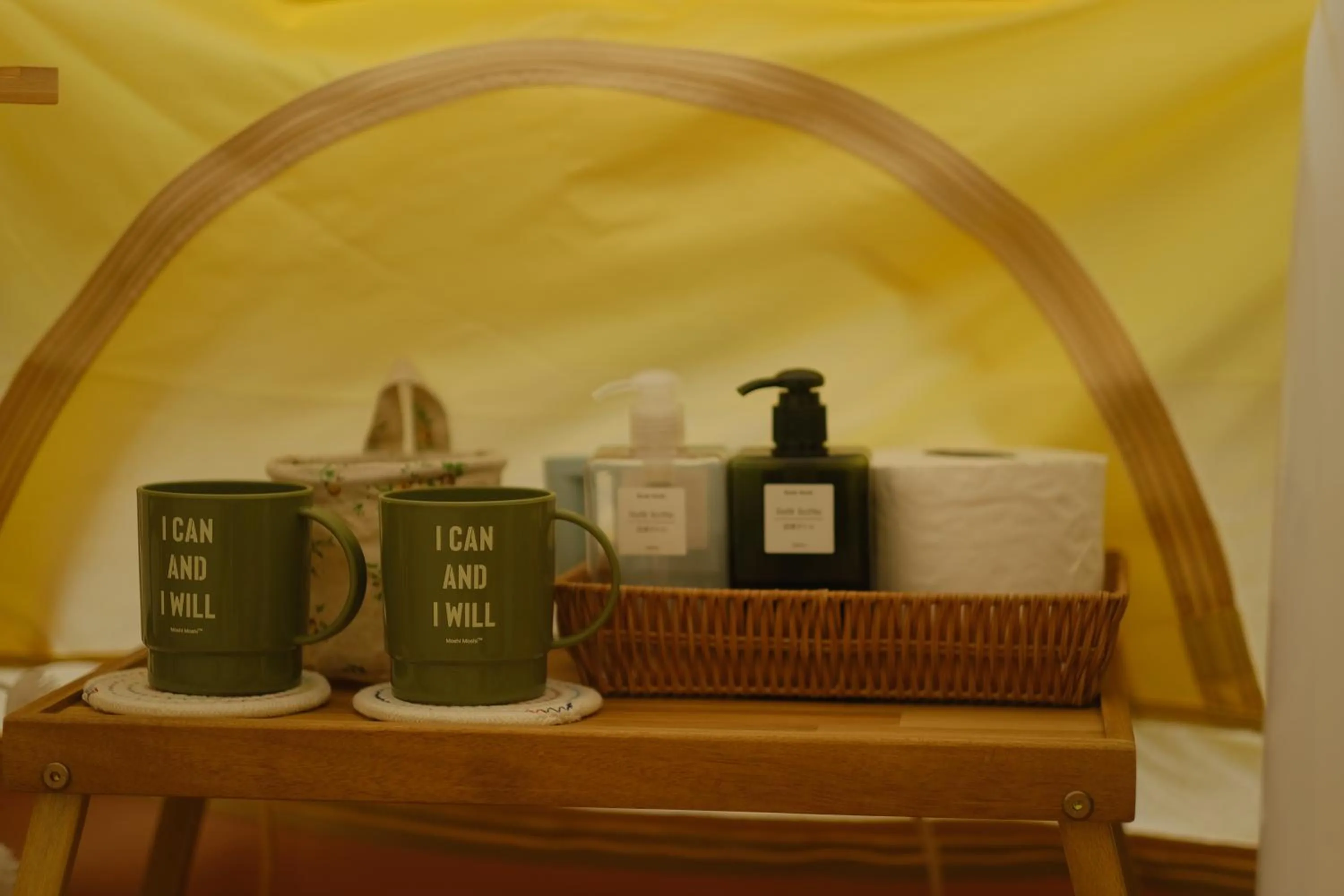 Decorative detail in O Little Tent de Koh Chang